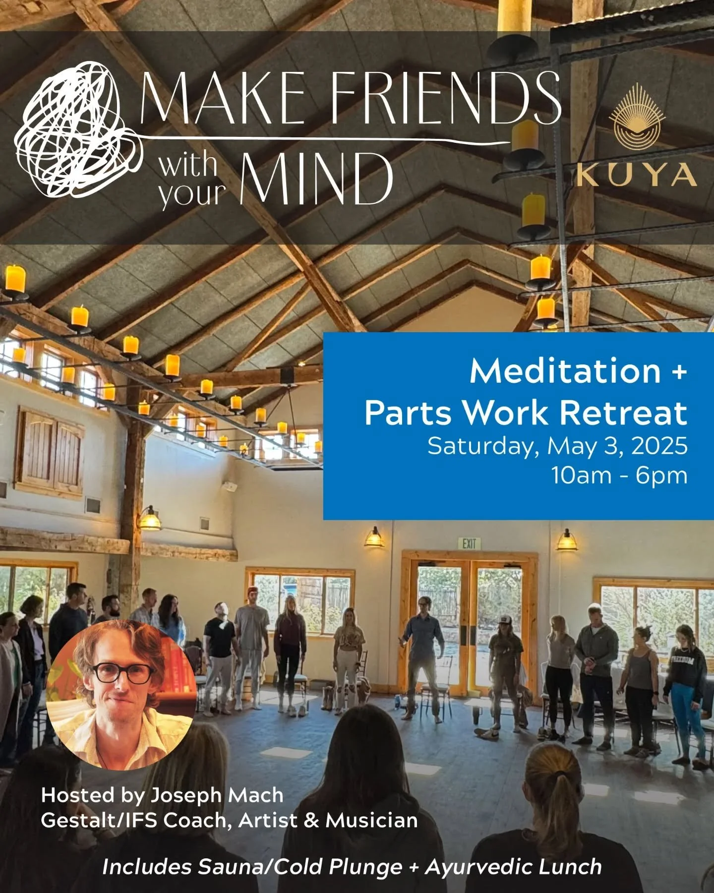 I've spent the past 10+ years immersing myself in transformational modalities - meditation, parts work, qigong, Bio-Energetics, breathwork, yoga, and mindfulness.

The thread running through all of them is a CONNECTEDNESS - to myself, to others, to S