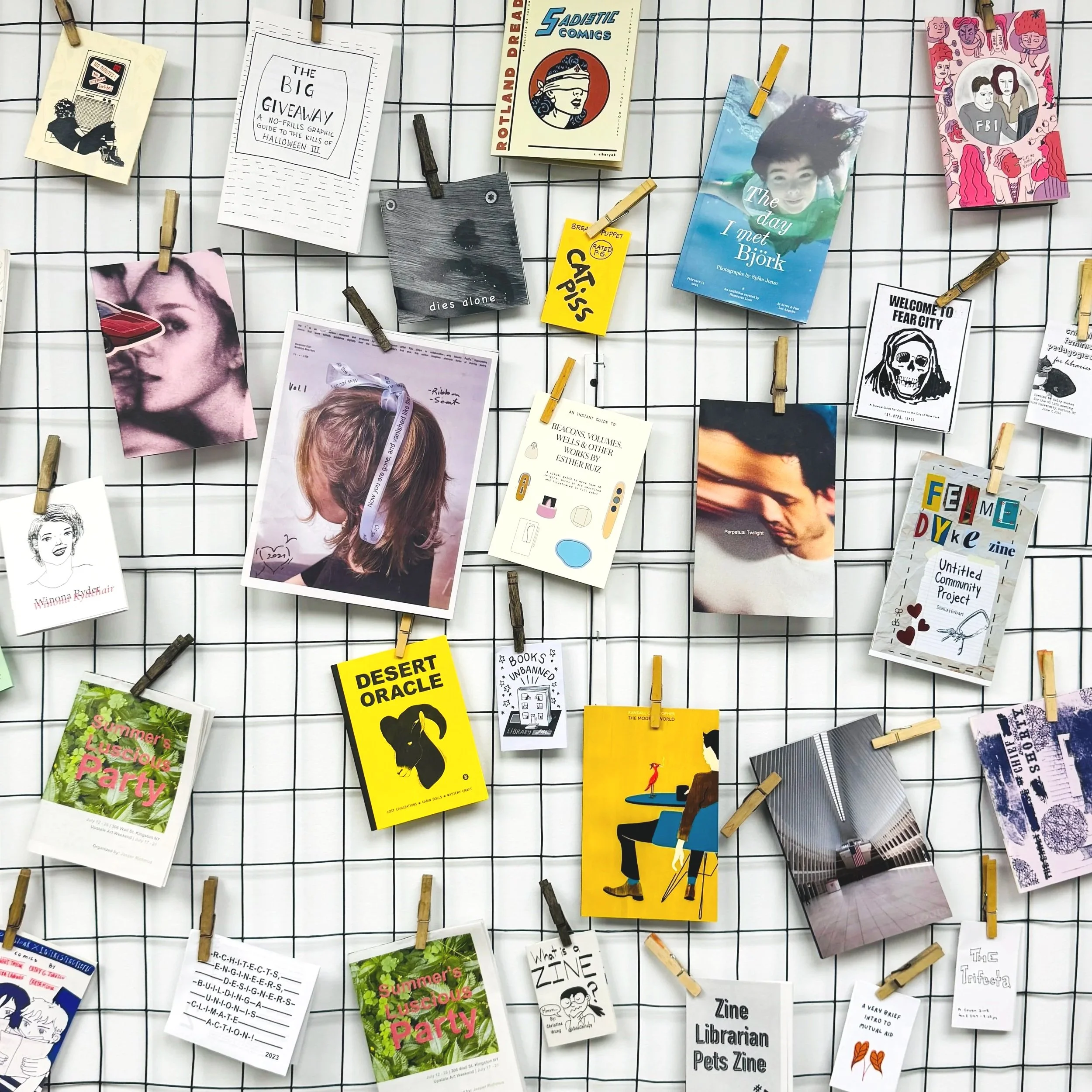 Pop-Up Zine Library