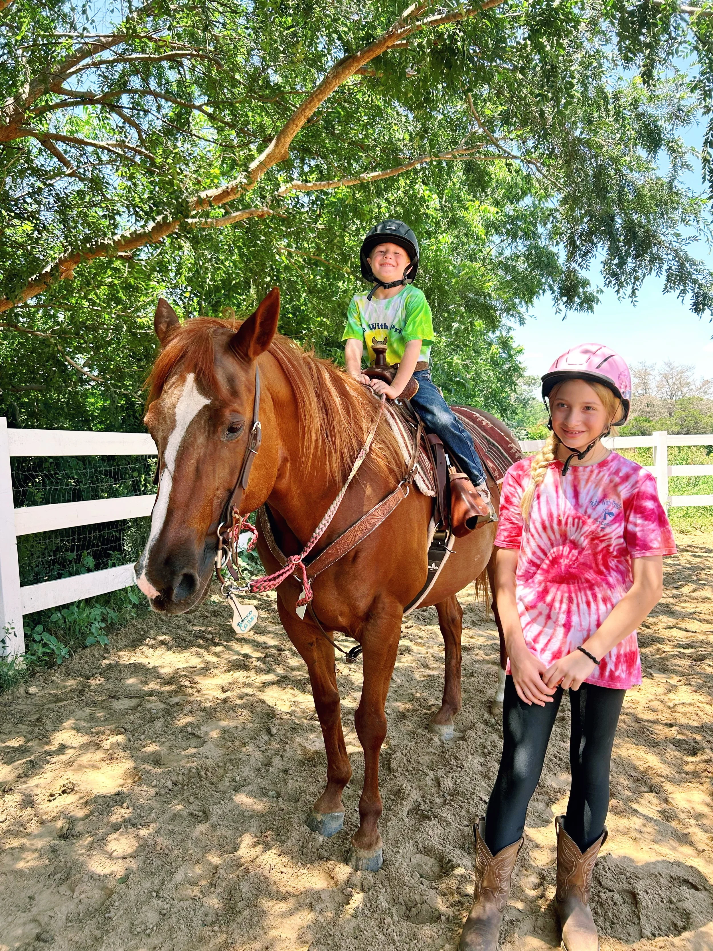 Riding Lessons — Ride With Pride Inc. Horsemanship School