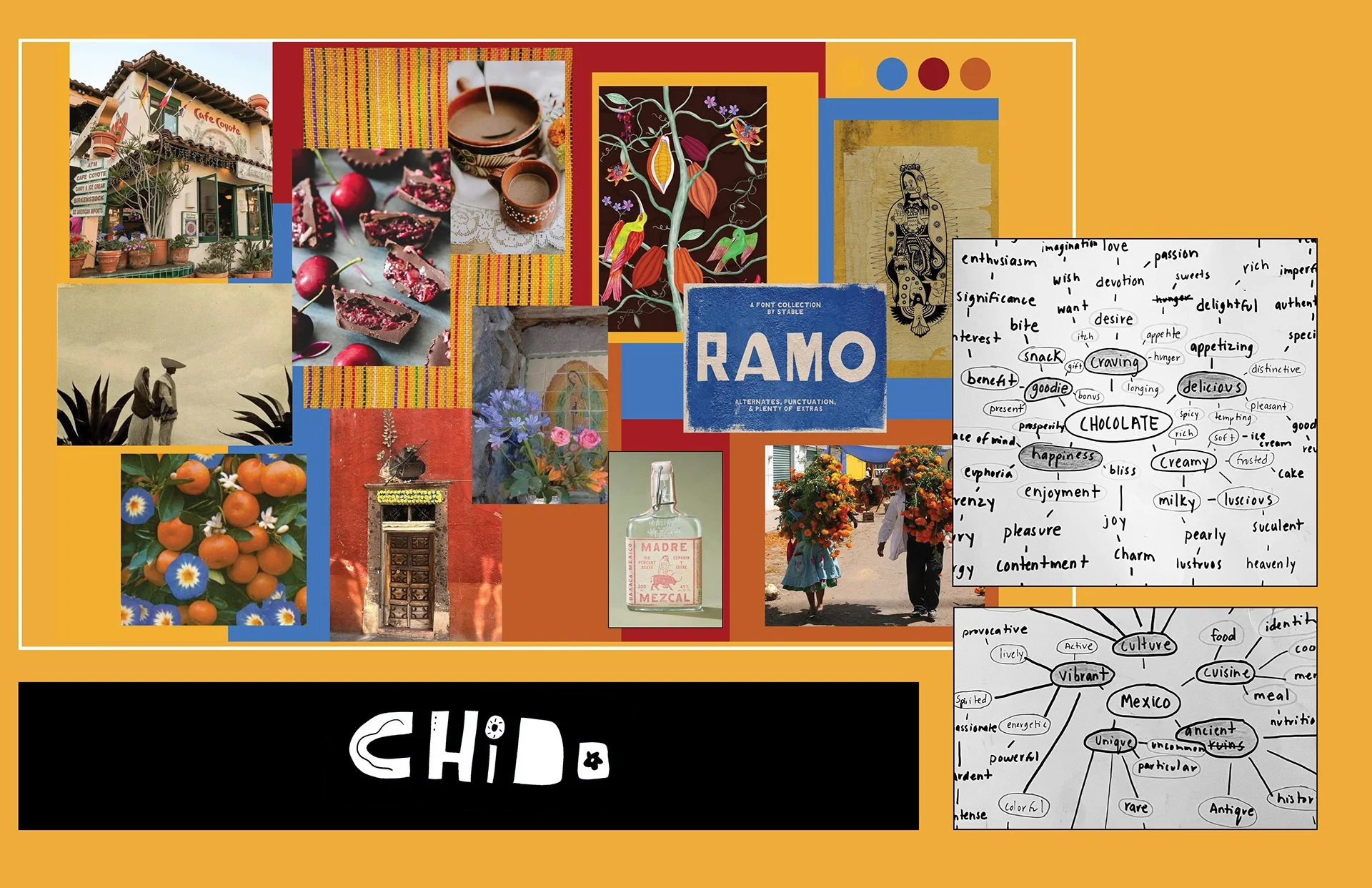 Chocolate brand development inspired on Mexican culture