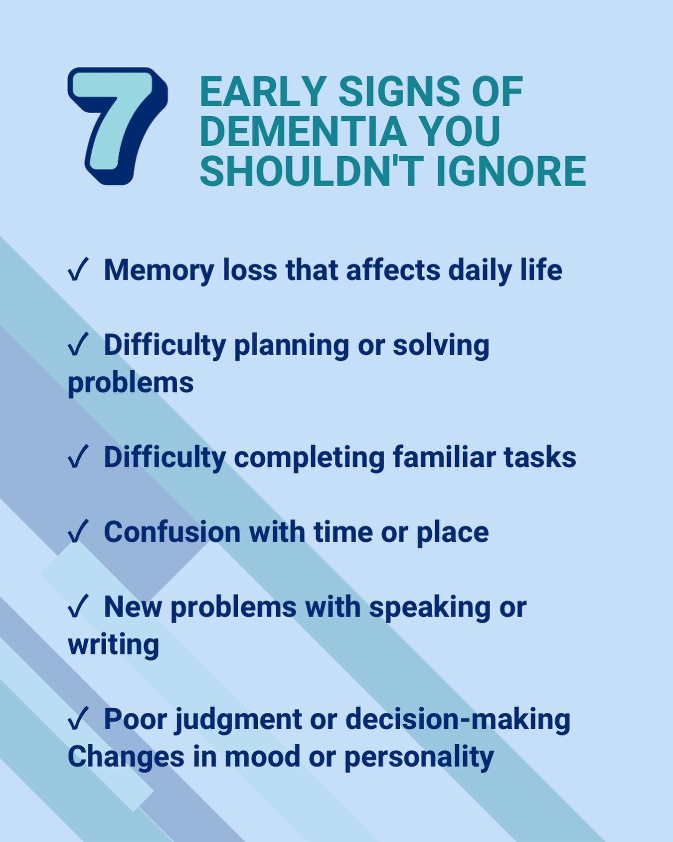 Knowing the early signs of dementia can make a meaningful difference. While occasional forgetfulness is a normal part of aging, ongoing changes in memory, thinking, or behavior shouldn&rsquo;t be ignored.

If you or a loved one has noticed several of