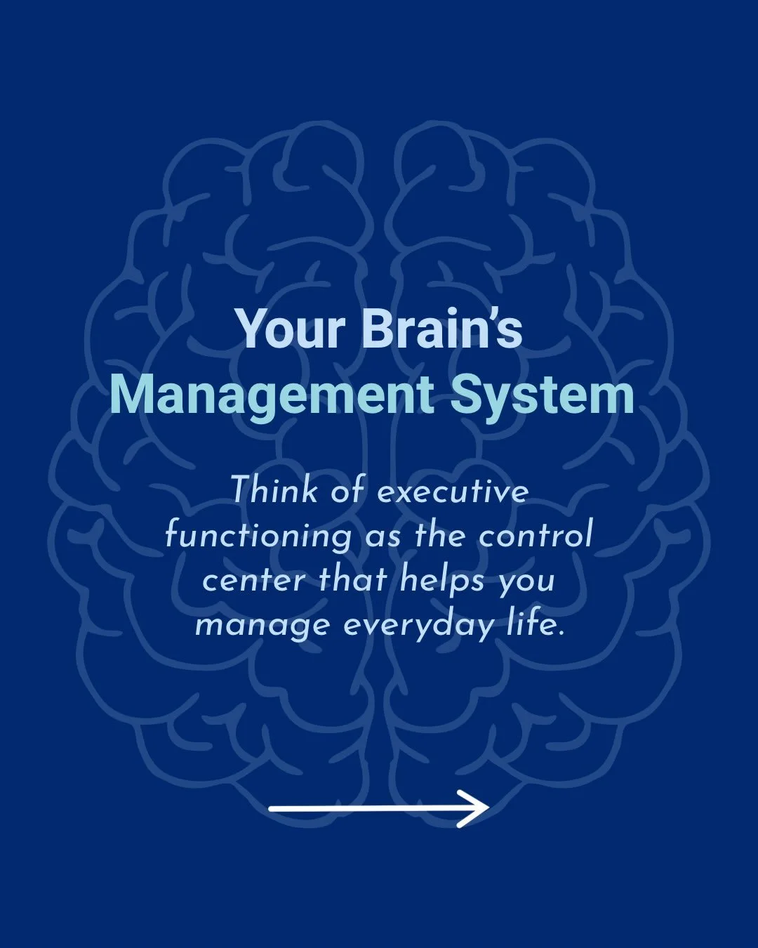 Ever know exactly what you need to do&hellip; but have a hard time getting started, staying organized, or following through?

That&rsquo;s where executive functioning comes in. 🧠

These skills help us plan, focus, manage time, remember information, 