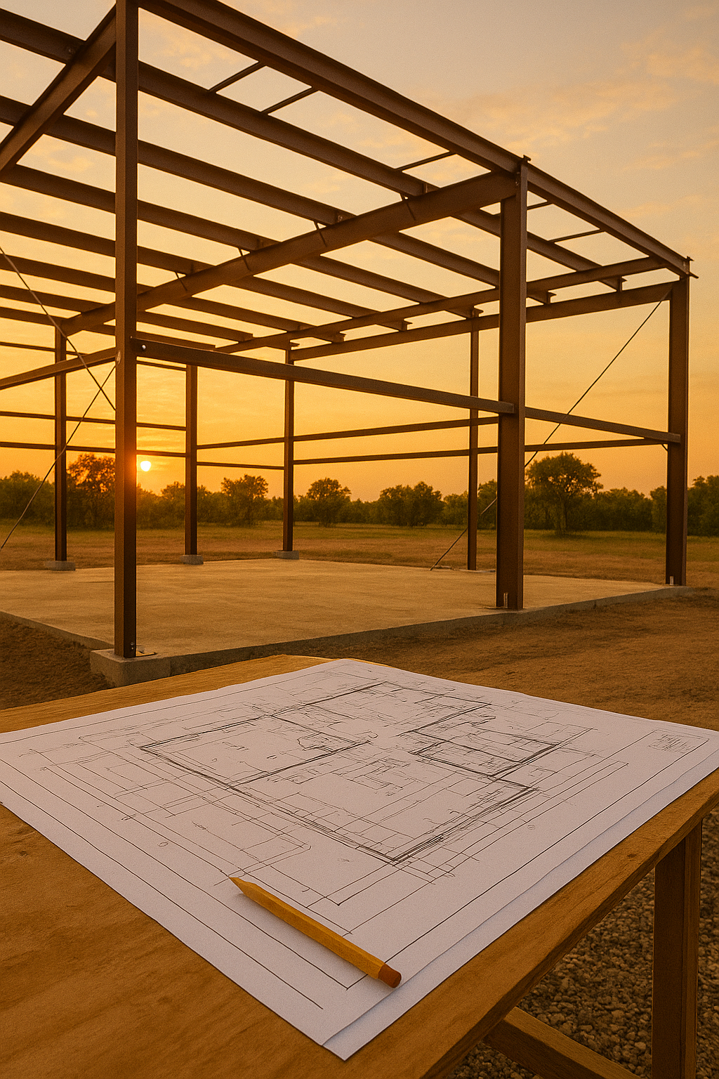From Blueprints to Reality: The Step-by-Step Process of Building with Steel