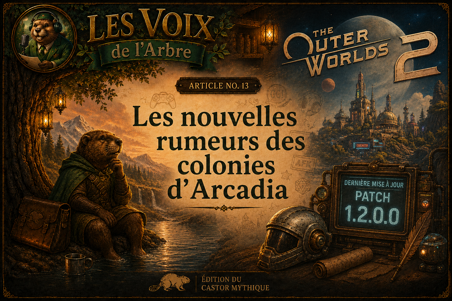 Les nouvelles rumeurs  des colonies d'Arcadia