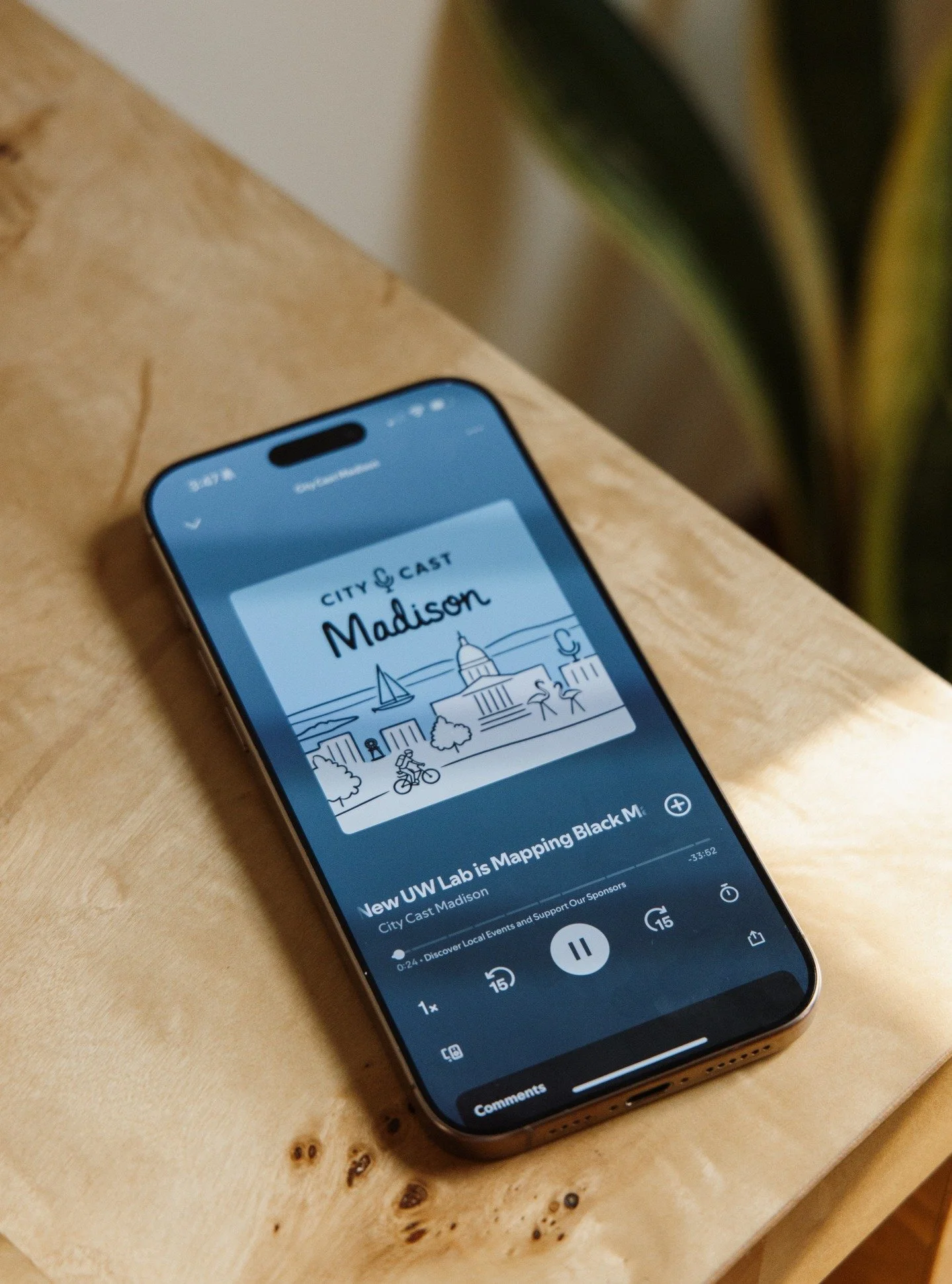 This month, we had the opportunity to sit down with Bianca Martin from @citycastmadison to talk about our current research on Black space and resistance in Madison, Wisconsin. 
Listen in on the conversation between research fellow and Ph.D. student