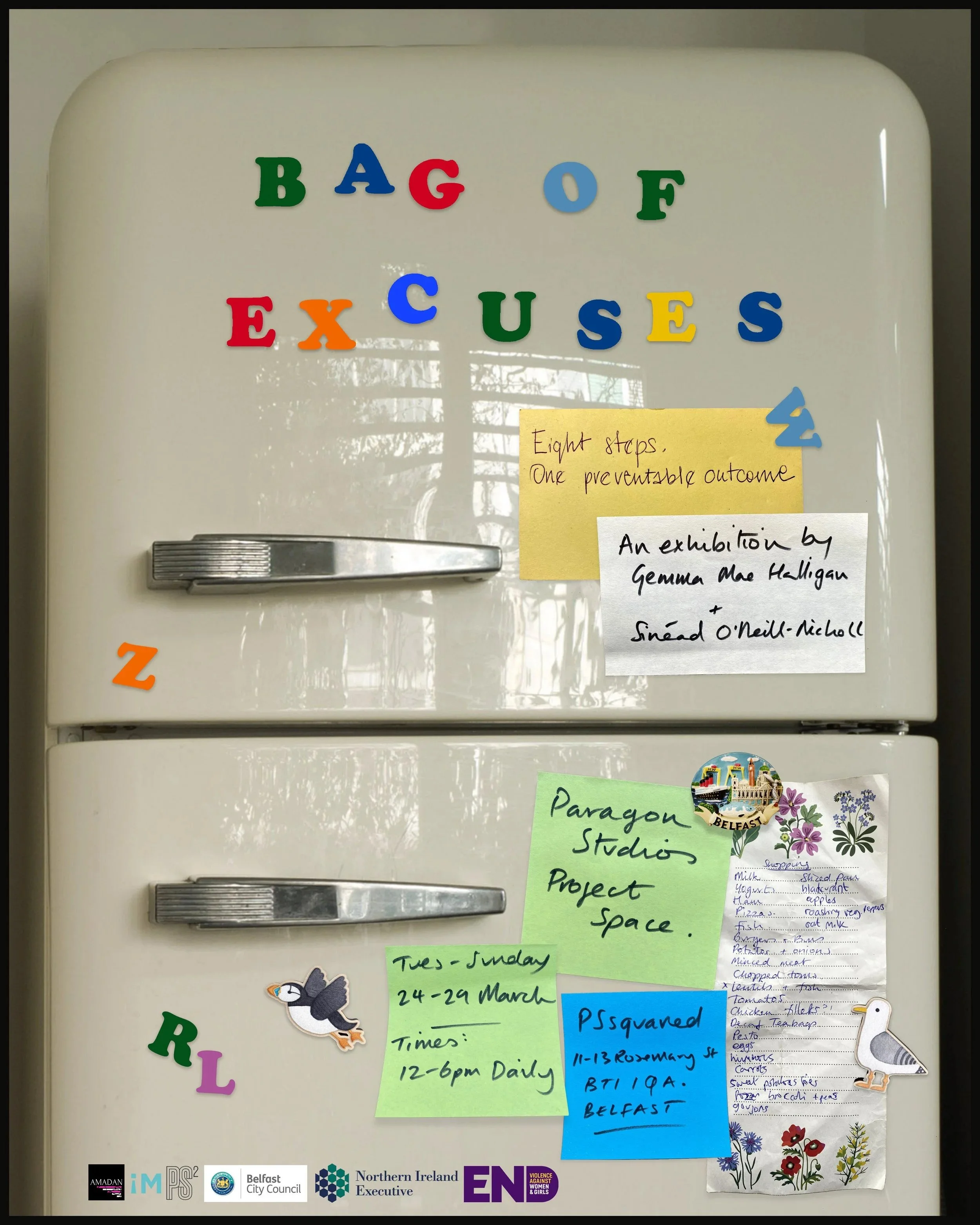 Bag of Excuses  - artists fighting against femicide in Northern Ireland