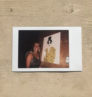 Brooke with her Live Painting :)
