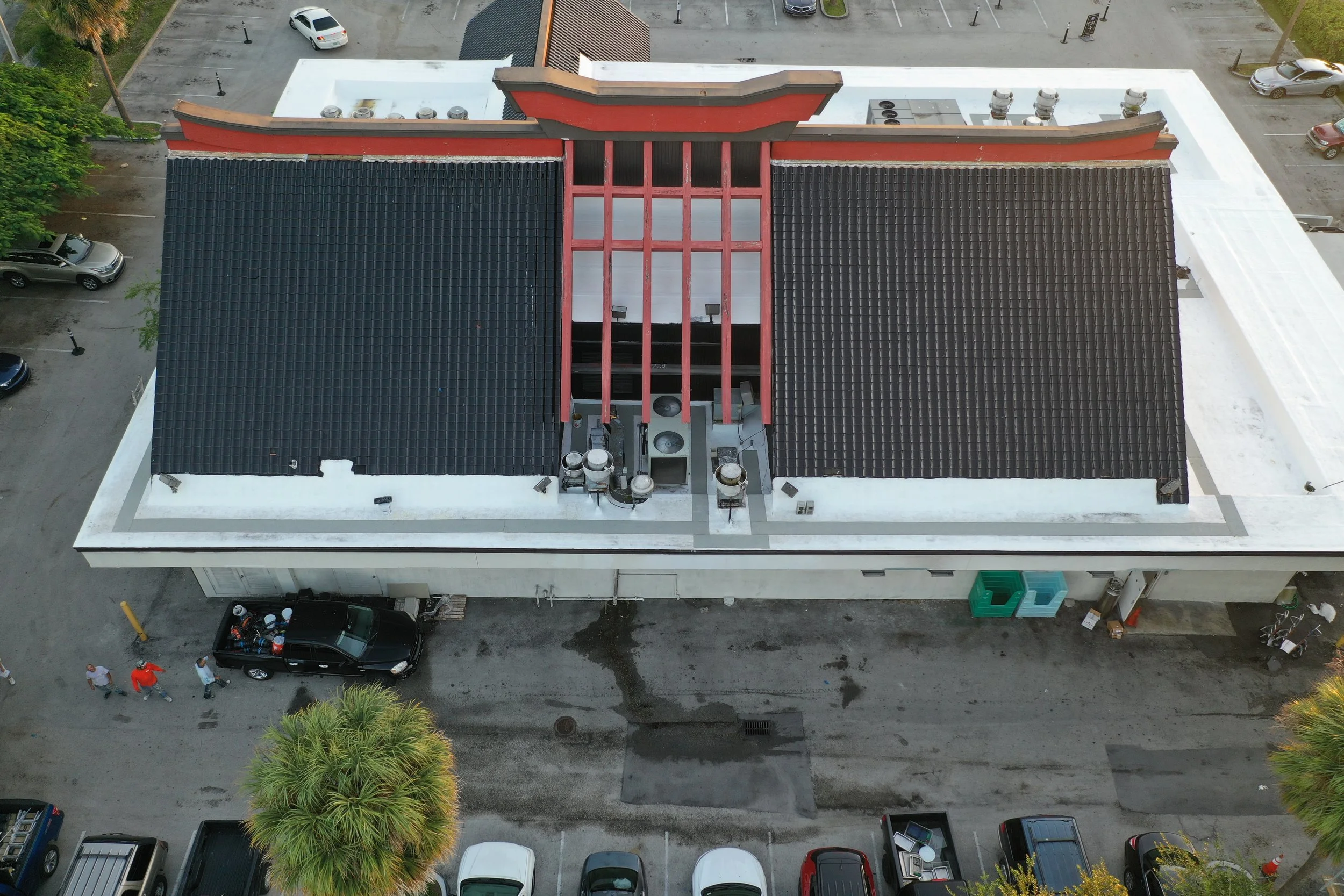 Building Samurai (Benihana) | Miami Roofing Project