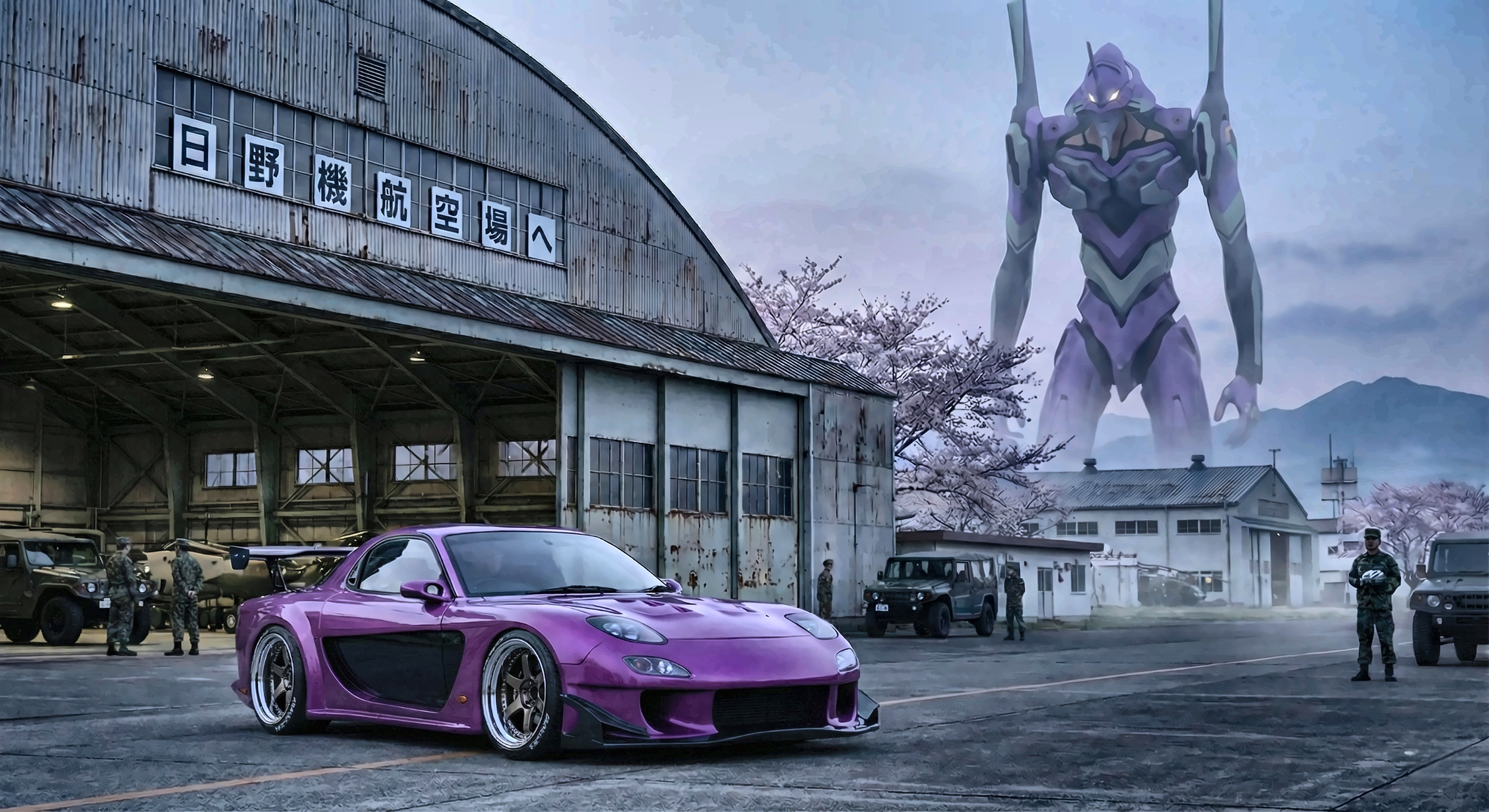 Evangelion Style Rx7 T-shirt