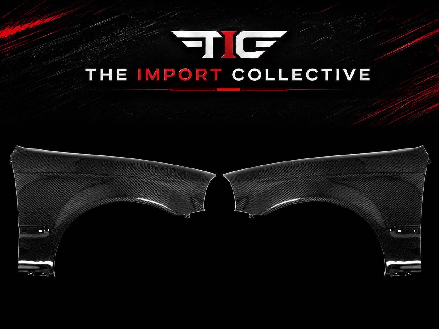 1996-1998 Honda Civic EK OEM Style Fenders
