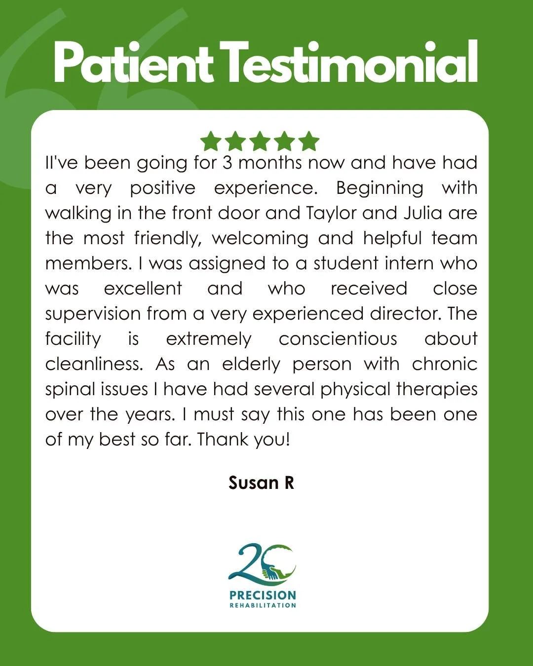 𝐑𝐞𝐚𝐝𝐲 𝐭𝐨 𝐁𝐞𝐠𝐢𝐧 𝐘𝐨𝐮𝐫 𝐑𝐞𝐡𝐚𝐛 𝐉𝐨𝐮𝐫𝐧𝐞𝐲?

Want to start or continue your rehab journey but don&rsquo;t know where to go? Whether you have concerns related to orthopedics, neurology, or occupational therapy, we have specialists o
