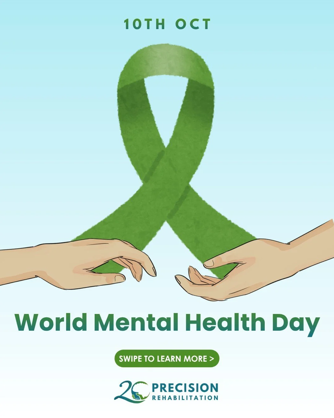 𝐓𝐨𝐝𝐚𝐲 𝐢𝐬 𝐖𝐨𝐫𝐥𝐝 𝐌𝐞𝐧𝐭𝐚𝐥 𝐇𝐞𝐚𝐥𝐭𝐡 𝐃𝐚𝐲 🧠
Your Mental Health is just as important as your Physical Health! The National Institute of Mental Health offers a few recommendations for maintaining your mental health. The link to the f