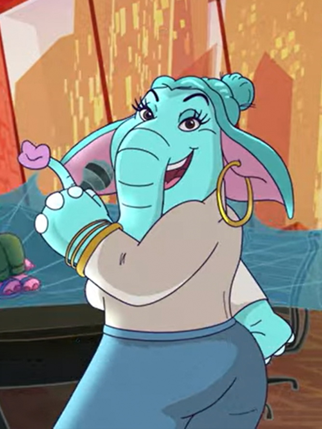 Elefanta, Que Ninguna Se Quede Balanceándose Sola