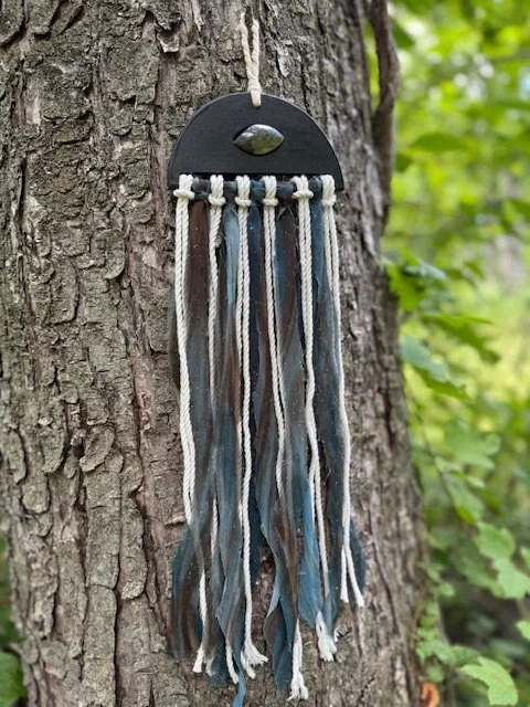 Labradorite Inlay Plaque