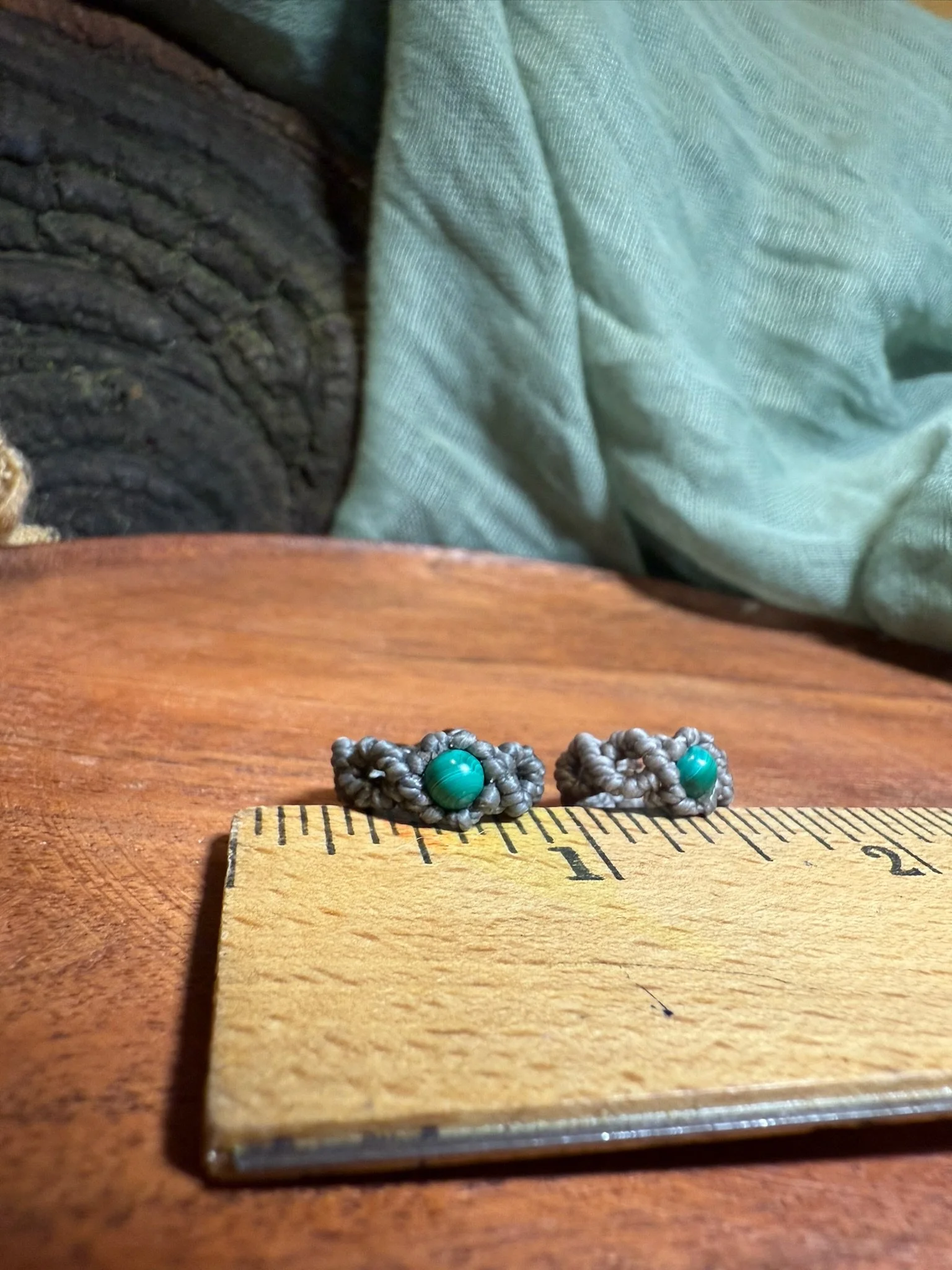 Malachite Infinity bead