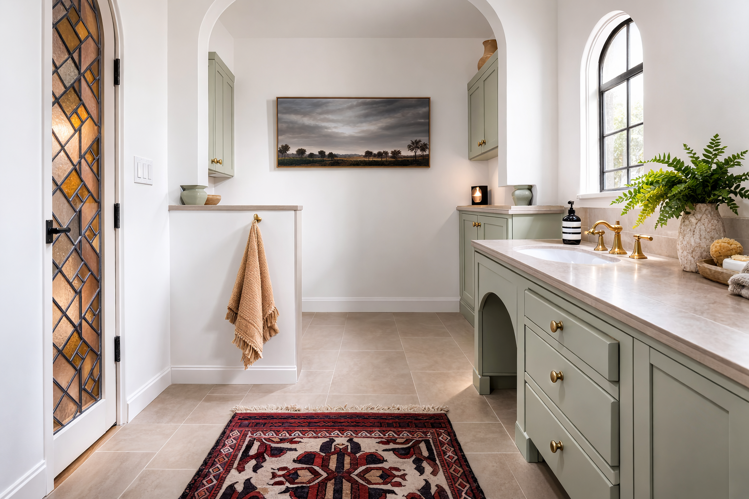 Painted Cabinetry | Slab Door | Face Frame