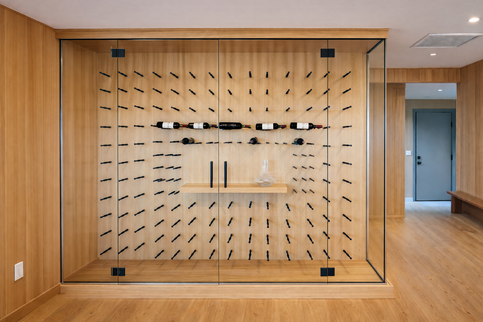 Wine Enclosure | Rift White Oak
