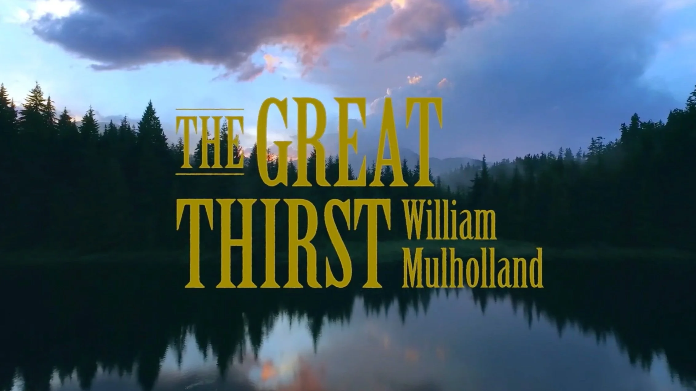 PBS :: The Great Thirst :: Trailer