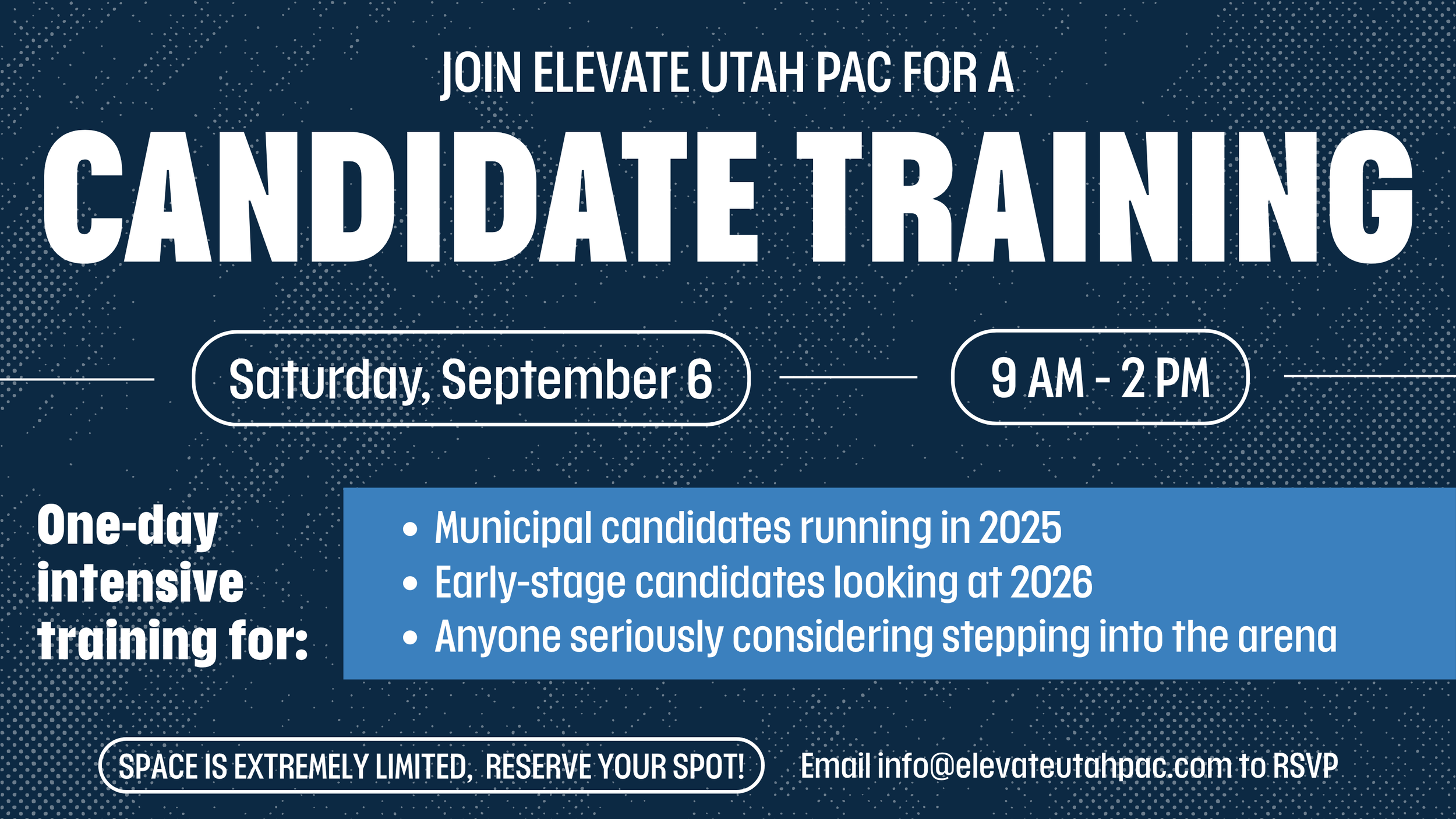 Candidate training