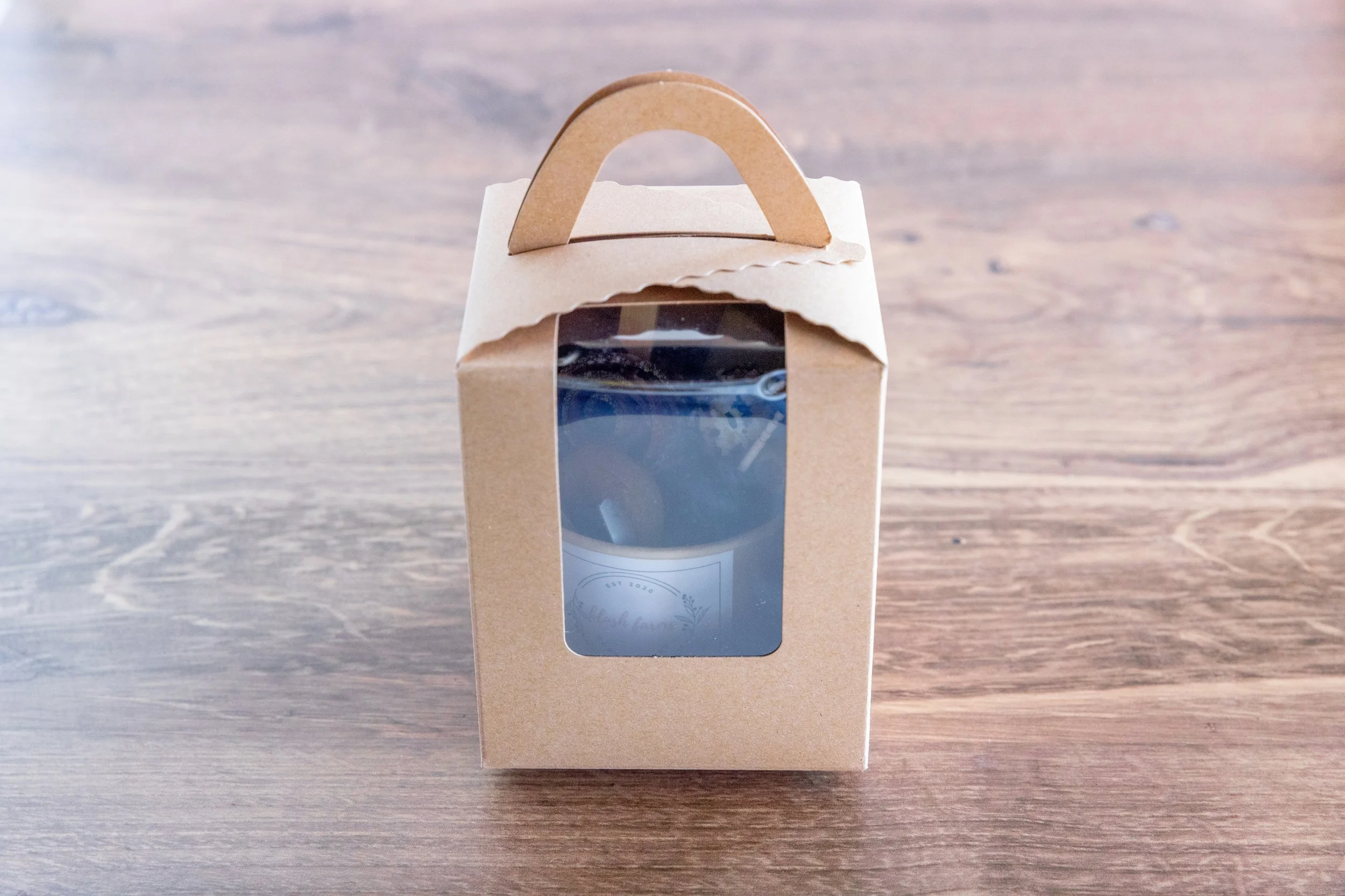 Individually boxed will be an additional $1.00 per cup. 