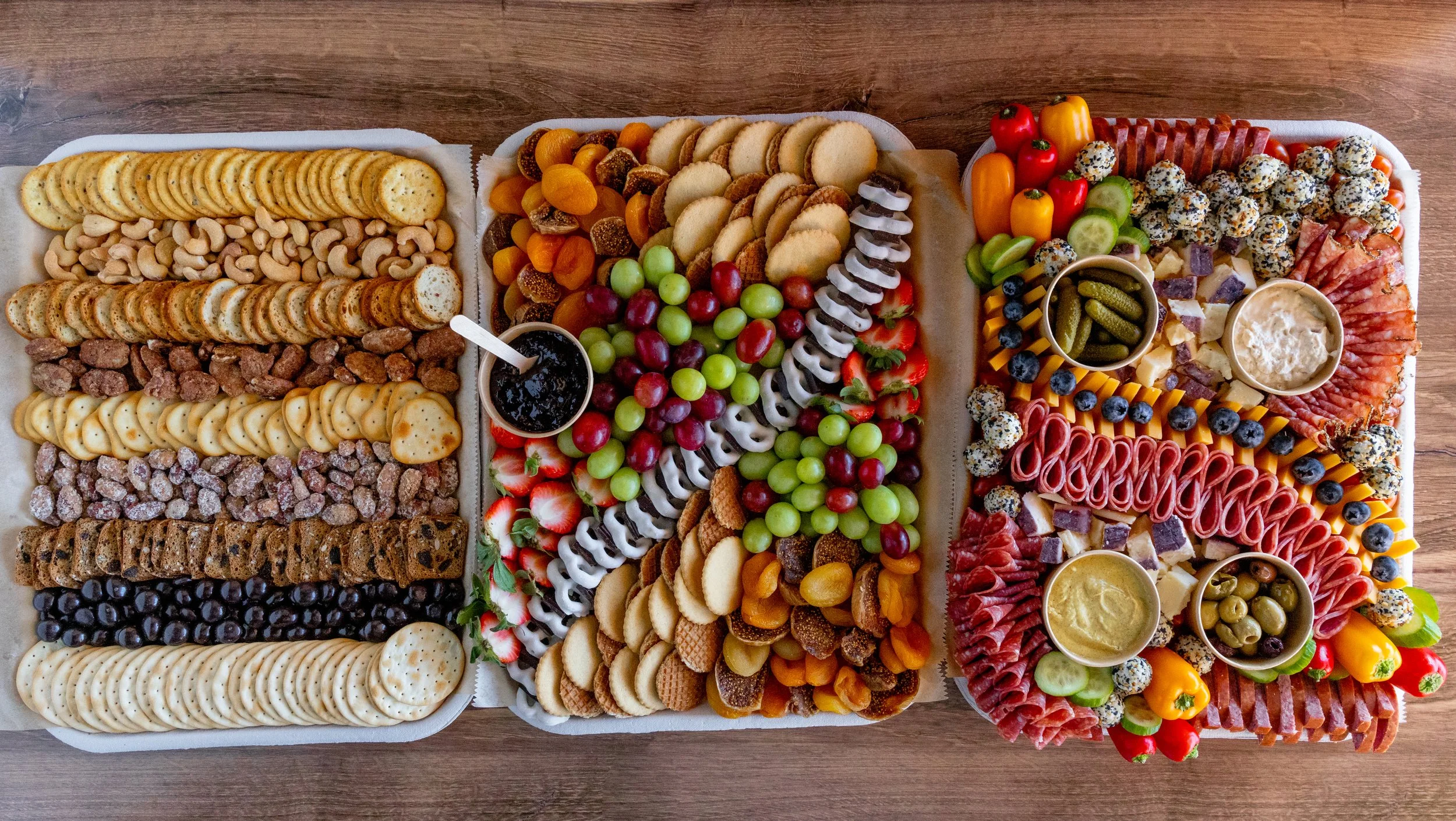 Large Party Trio (Serves Twenty-Four to Thirty)