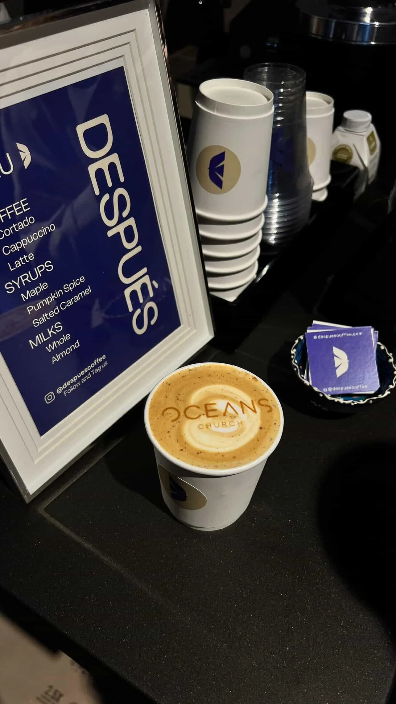 coffee cart catering and coffee catering in orange county, OC, coffee cart in LA, professional event baristas