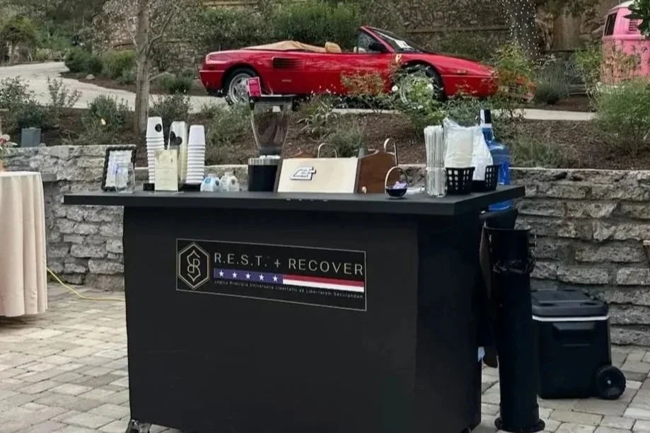 coffee cart catering and coffee catering in orange county, OC, coffee cart in LA, professional event baristas