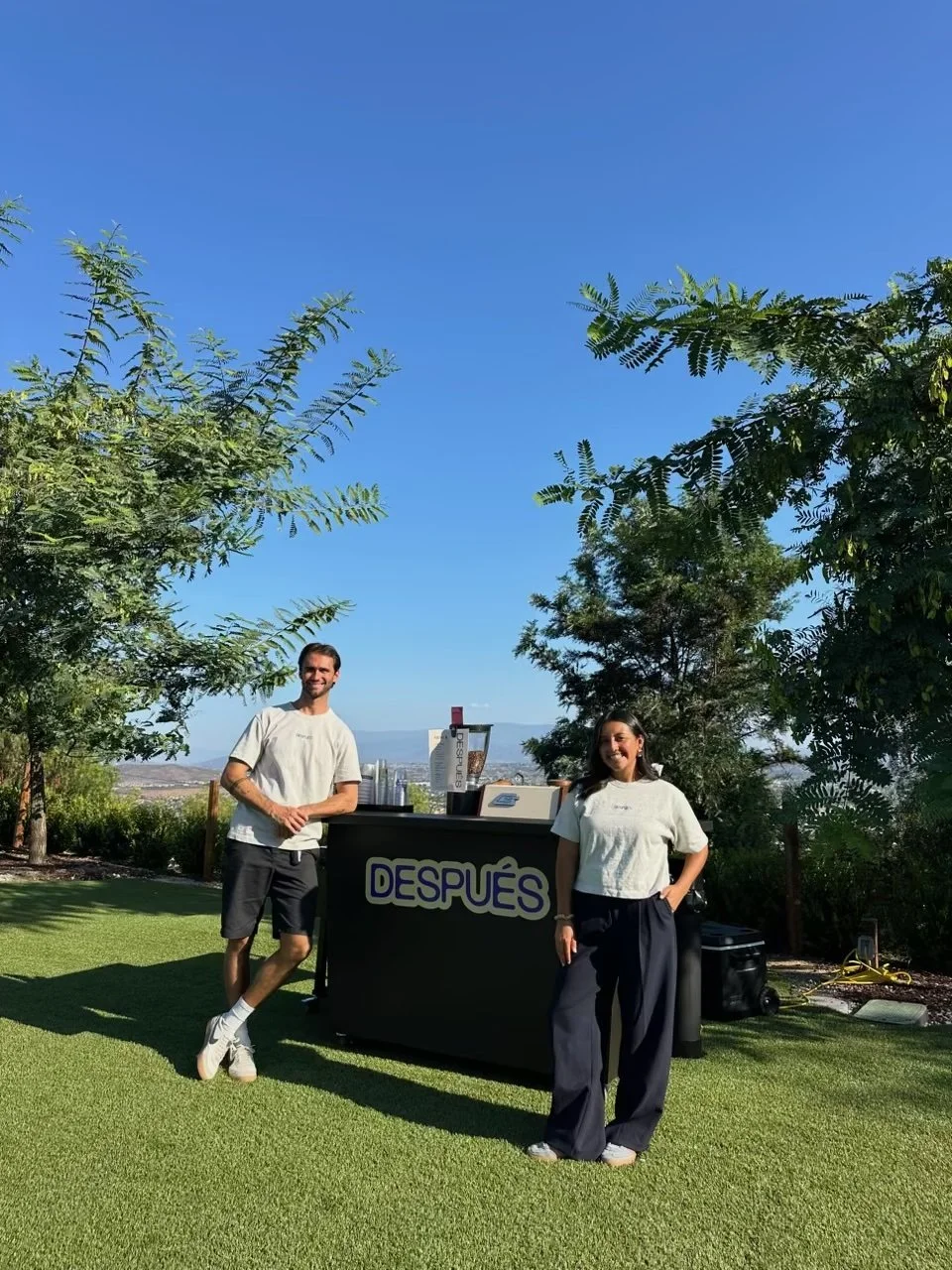 coffee cart catering and coffee catering in orange county, OC, coffee cart in LA, professional event baristas