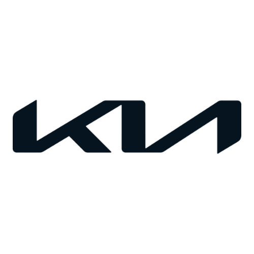 Black colored logo fro KIA.