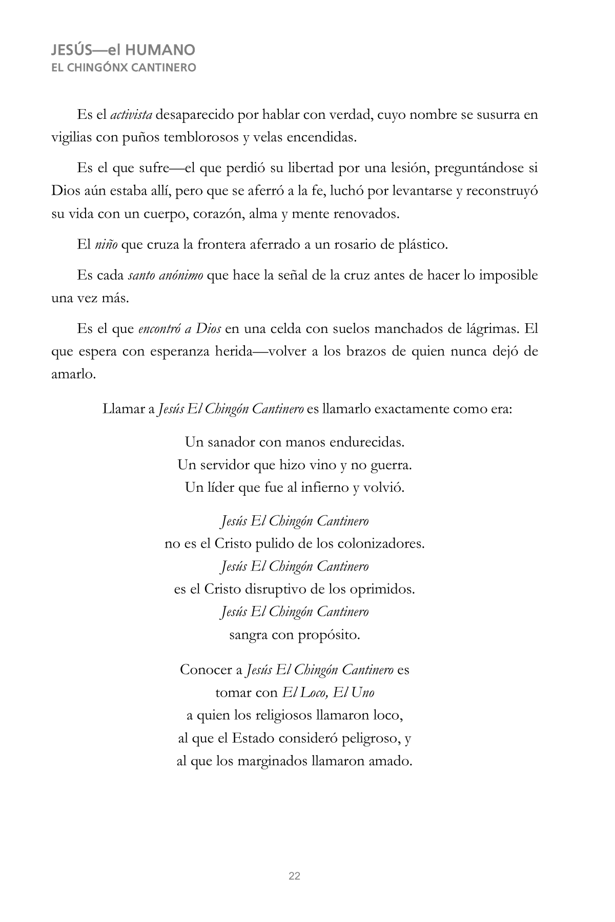 CHINGÓN 22
