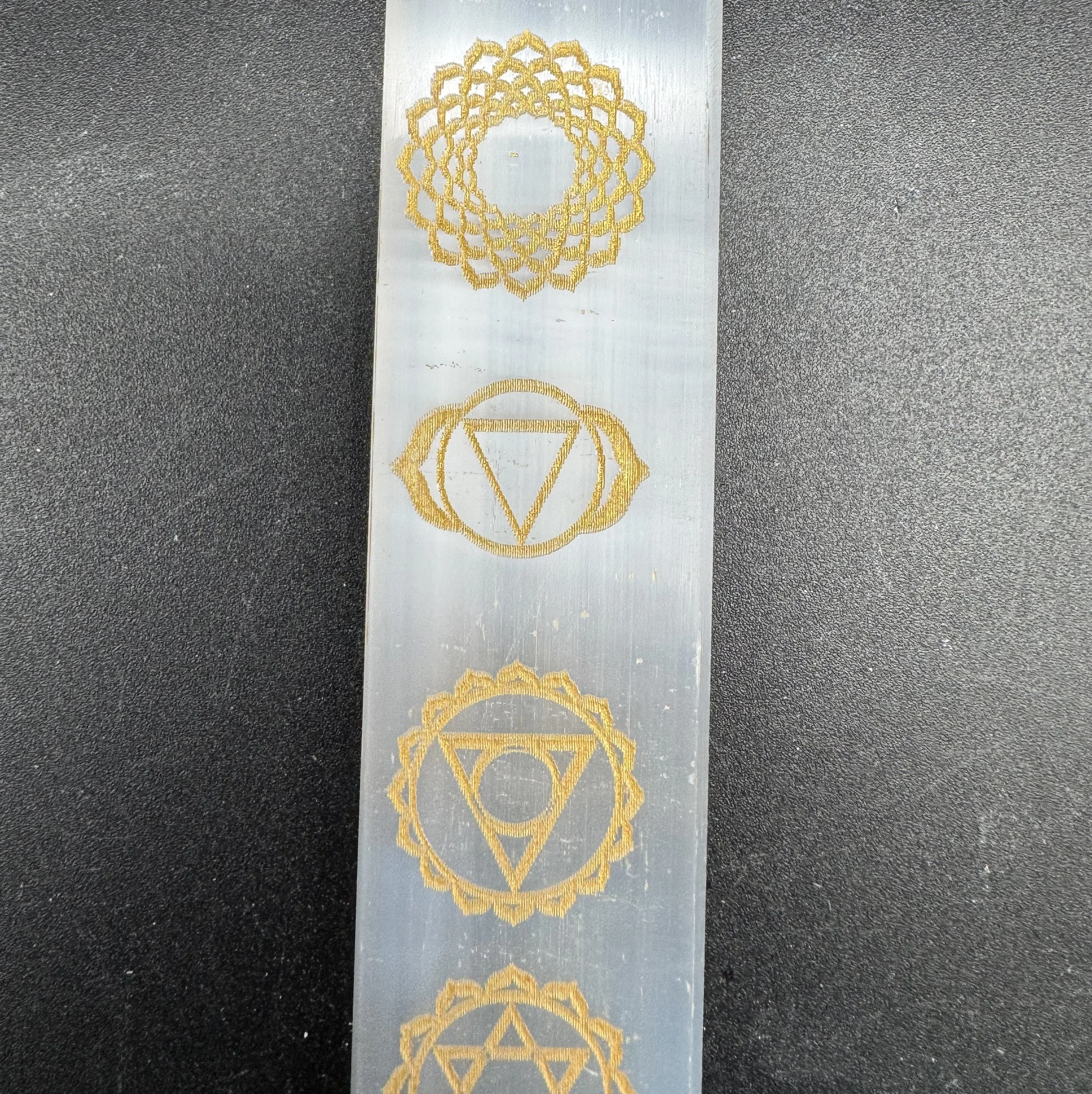 Satin Spar Chakra Long Plate Gold - 5.jpg