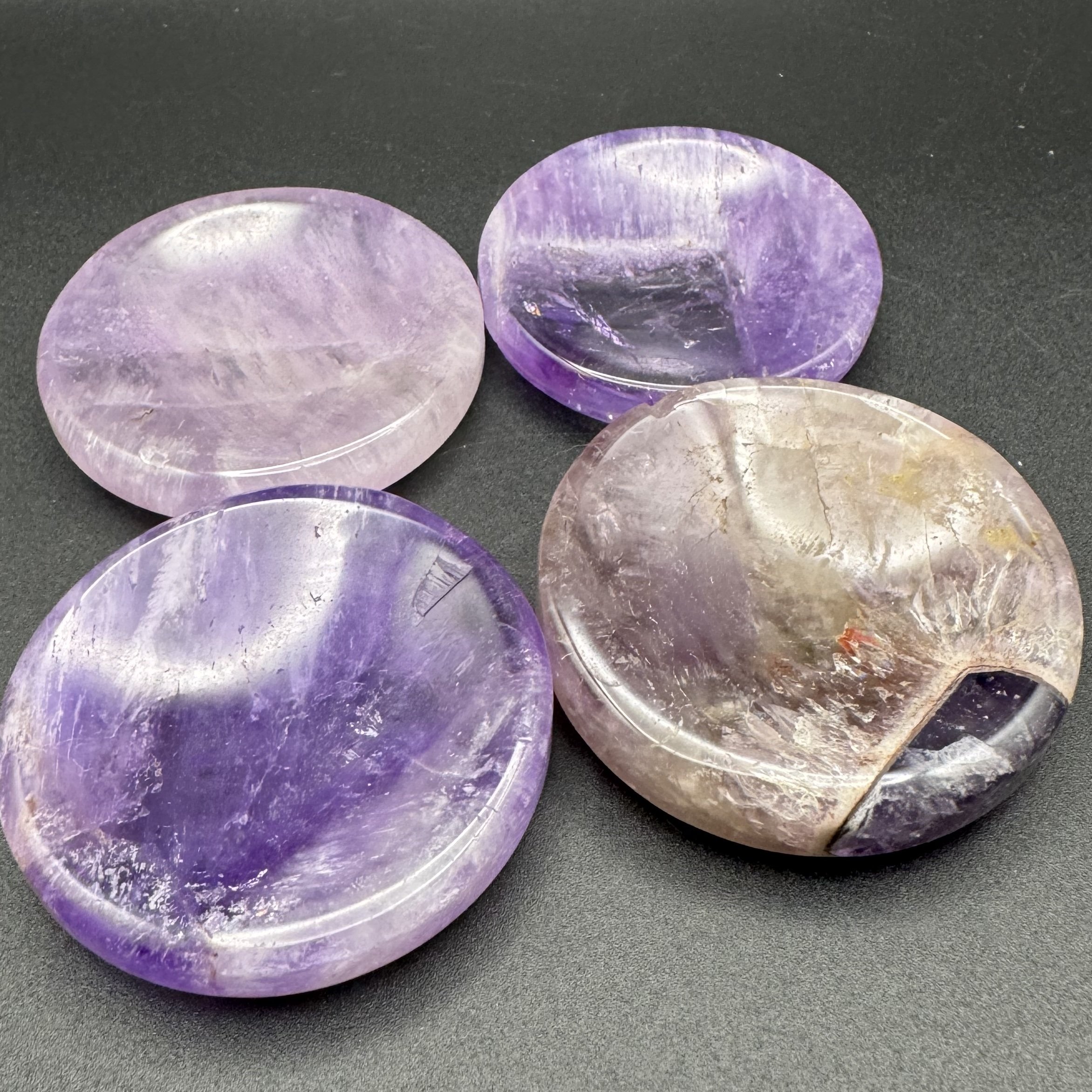 Amethyst Dishes/Sphere Stands
