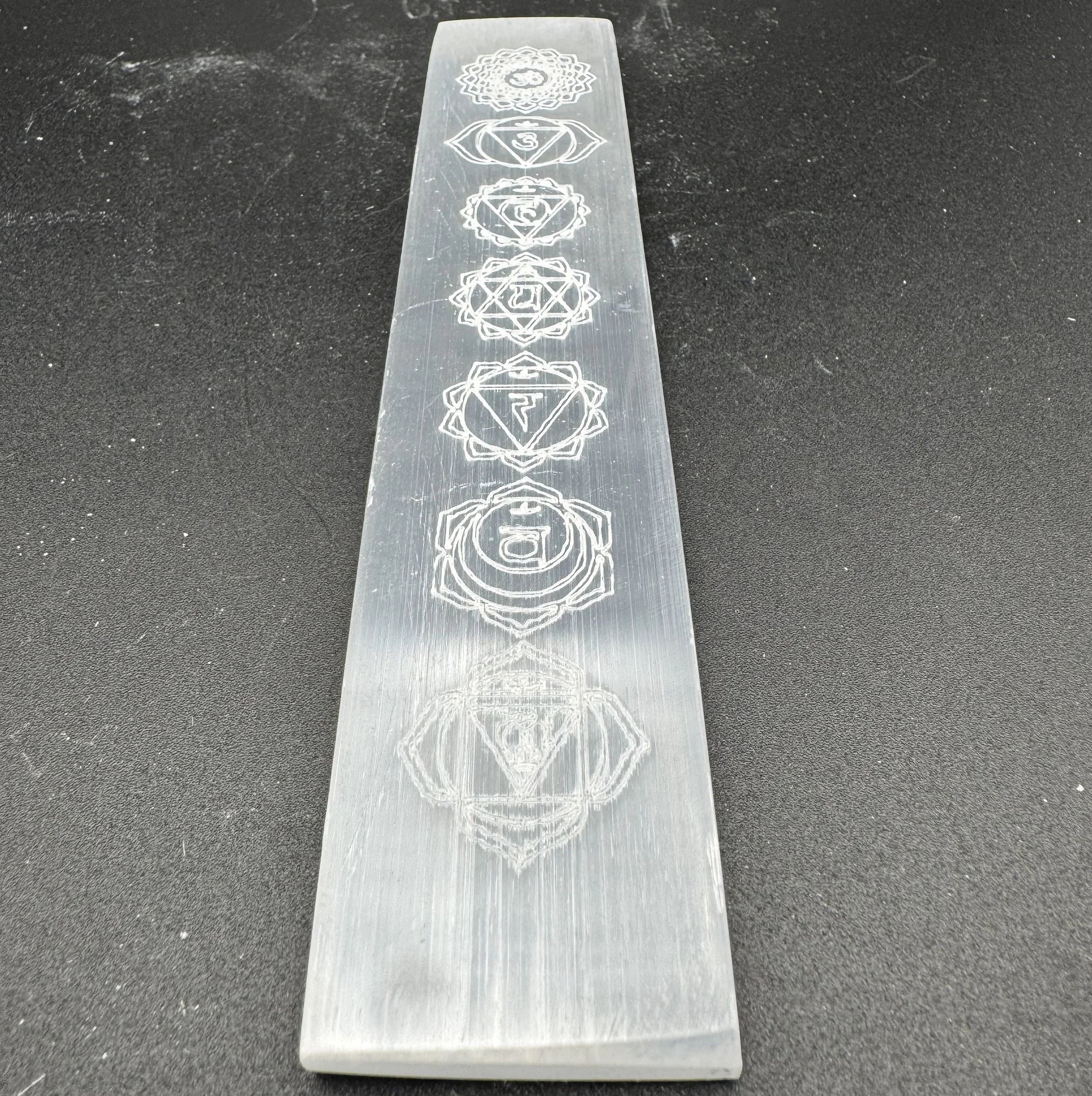 Satin Spar Chakra Long Plate Small - 1.jpg