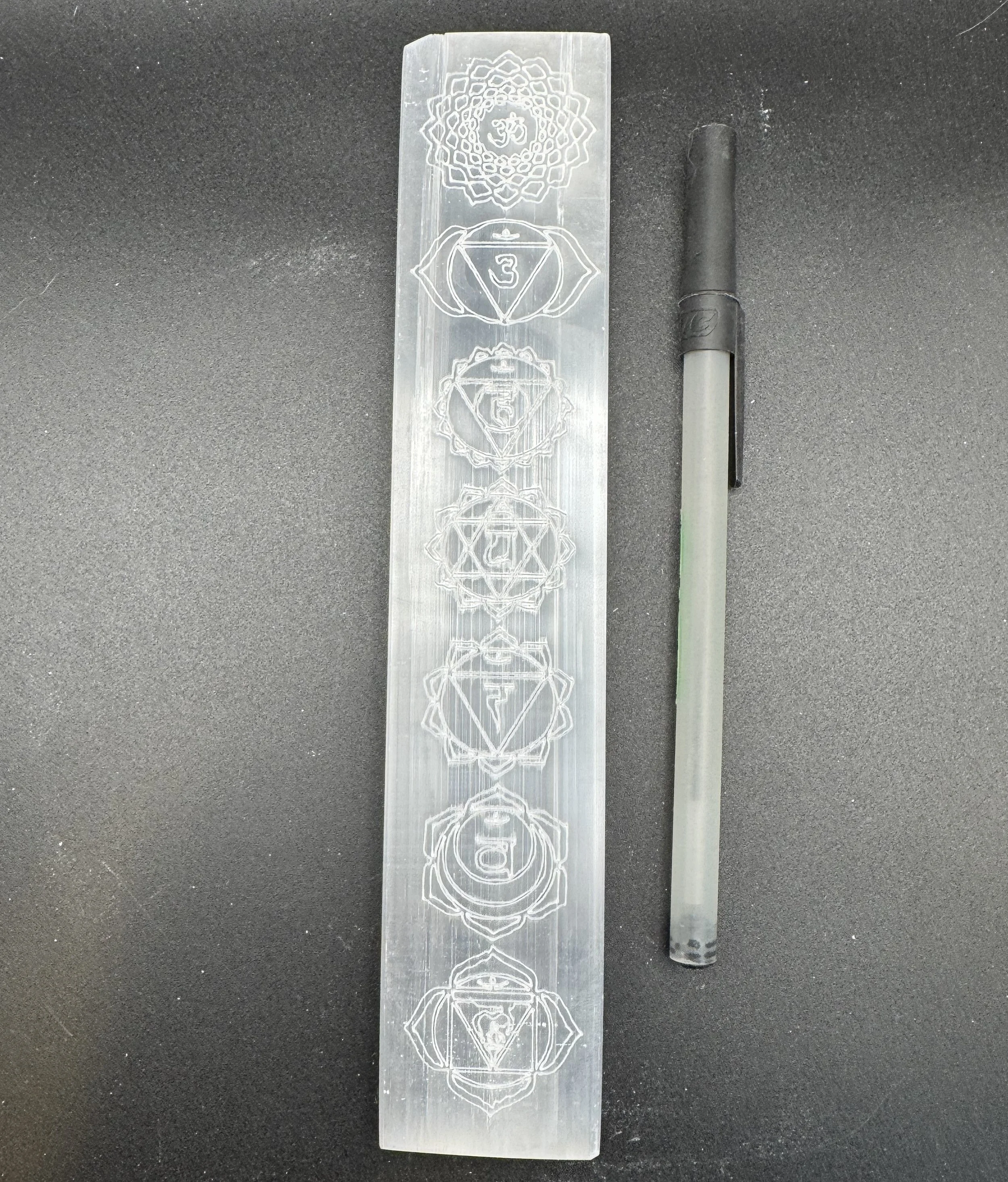 Satin Spar Chakra Long Plate Large - 2.jpg