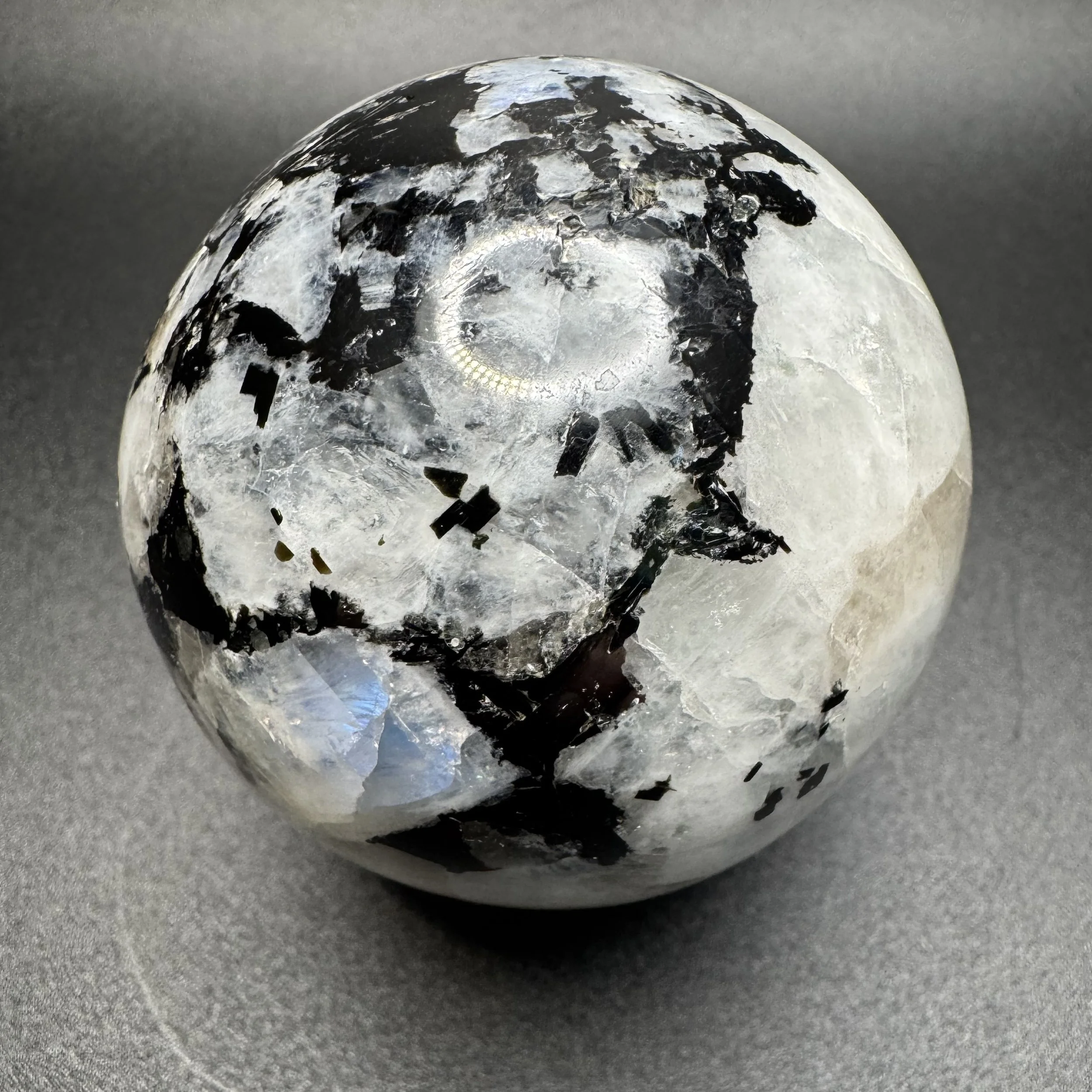 Rainbow Moonstone Spheres (1.875")