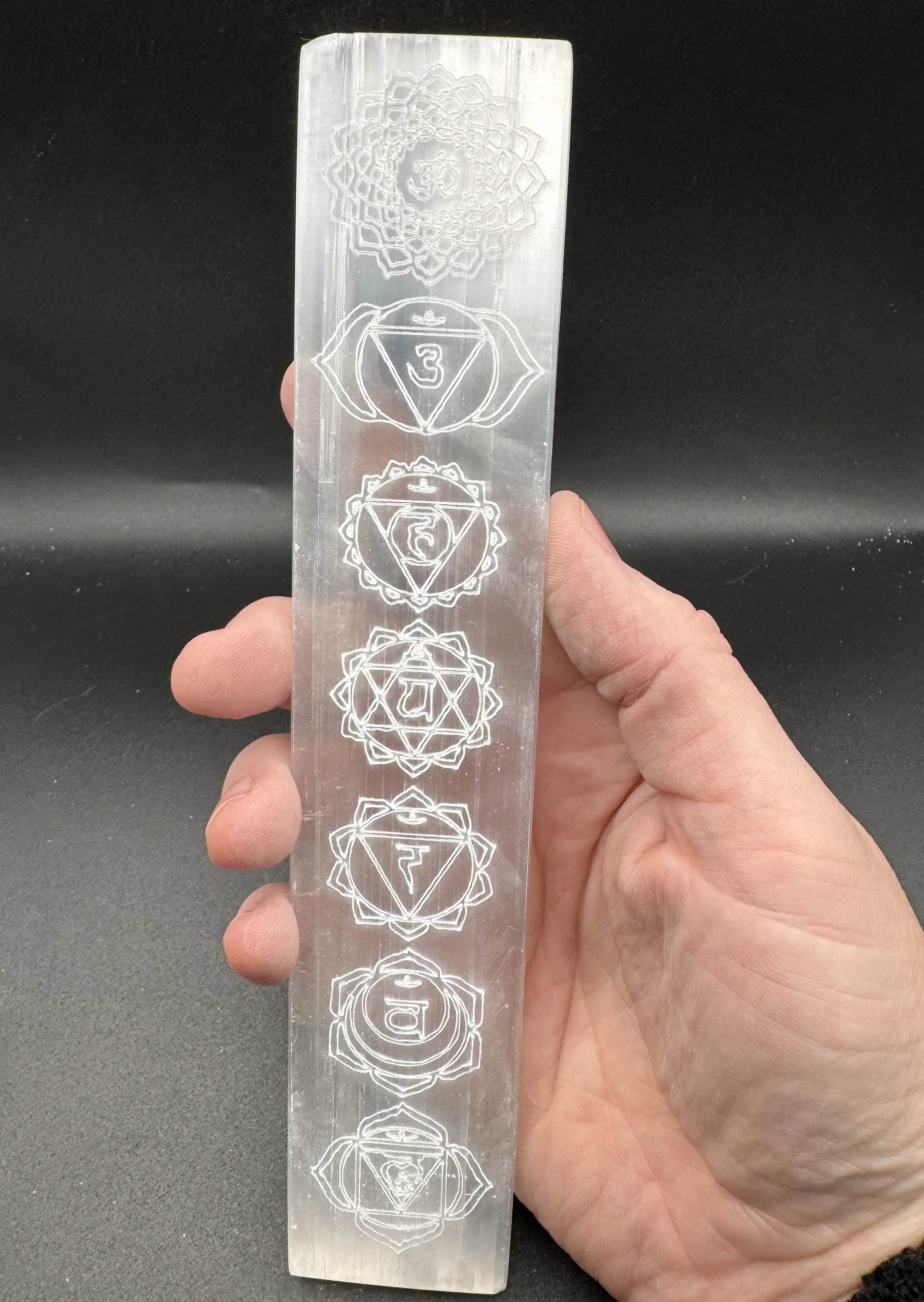 Satin Spar Chakra Long Plate Large - 4.jpg