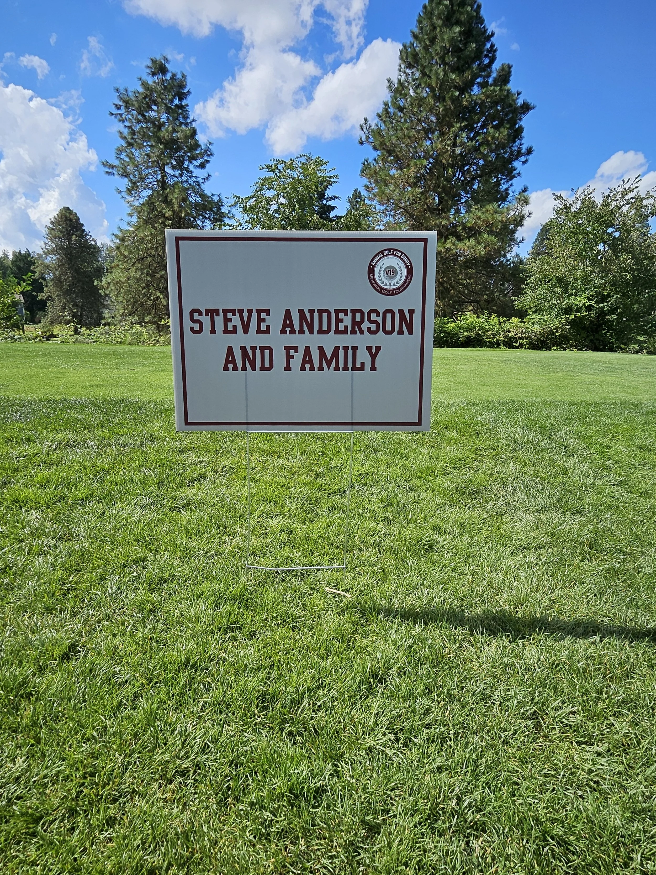 Hole Sponsorship Add-On (This purchase does not include tournament payment)