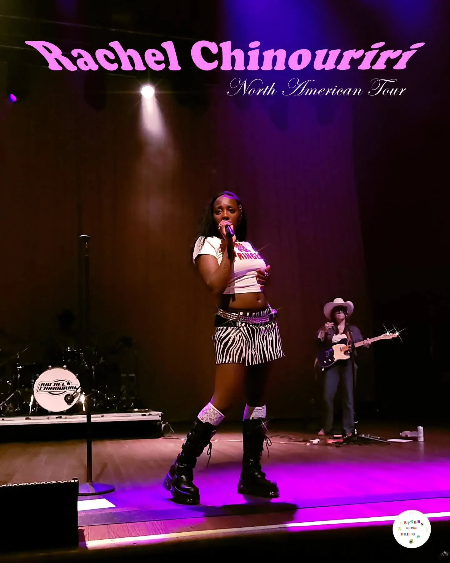 @rachelchinouriri for her "All I ever asked for was a North American Tour" at  @hobhouston 

Rachel Chinouriri's sunday show at the House of Blues Houston was opened by @alemeda &amp; Bizzy who's performances were both electrifying! our two