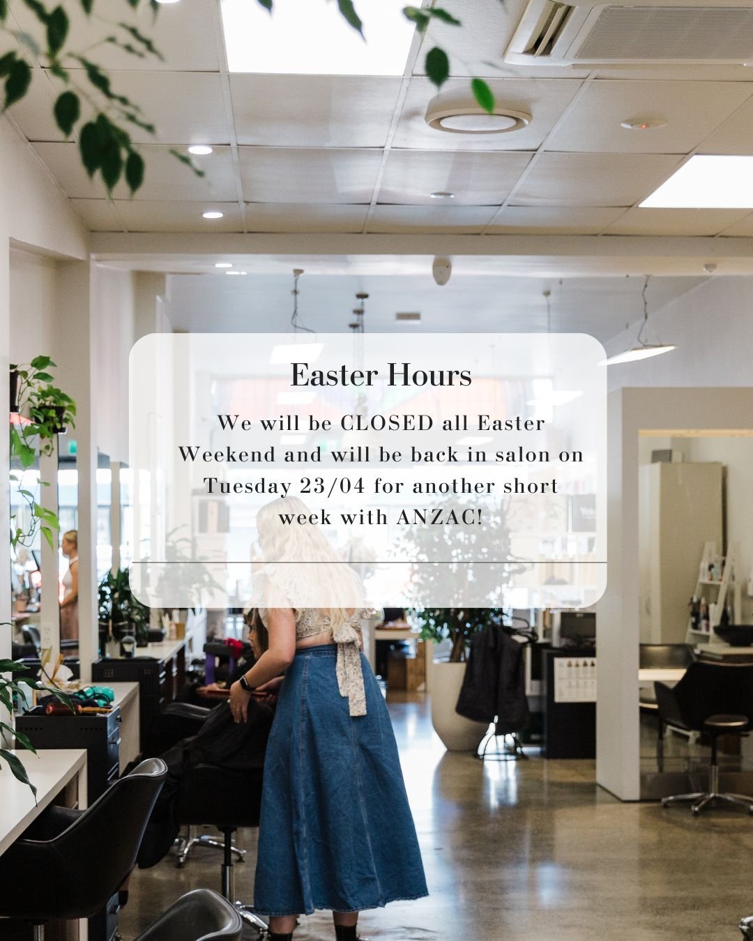 PSA on our hours this long weekend!
We are here tonight until 8pm and will return again on Tuesday next week!

It is another short week here next week with ANZAC Day on Friday which will also close for, however we will be open on Saturday the 26th ne