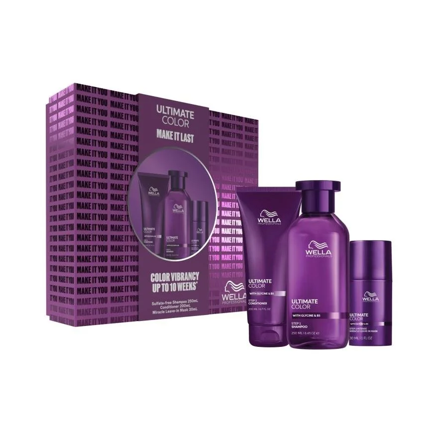 Wella Ultimate COLOR TRIO - Boxed Set Xmas Pack