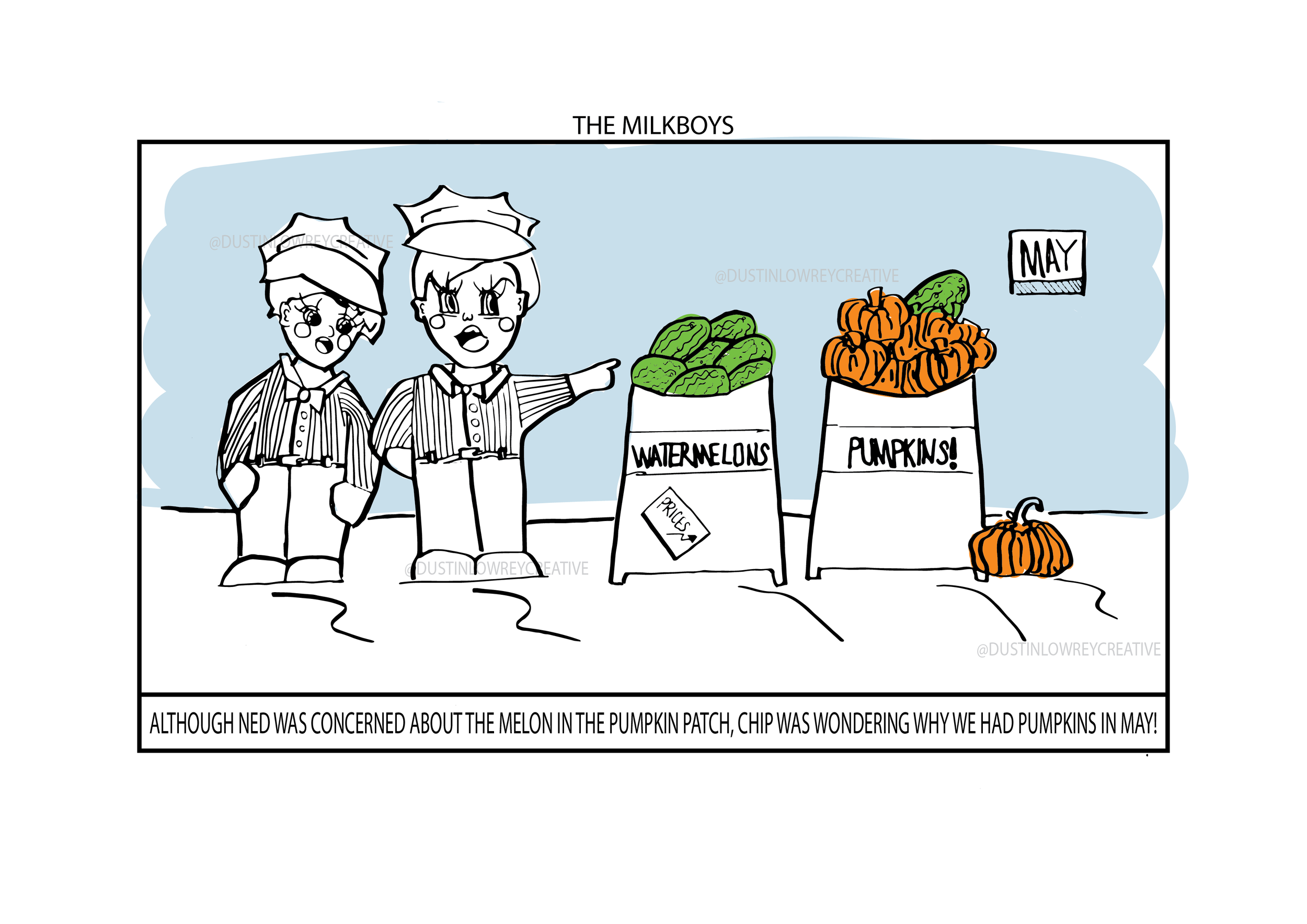 Meet Ned and Chip The Milkboys…