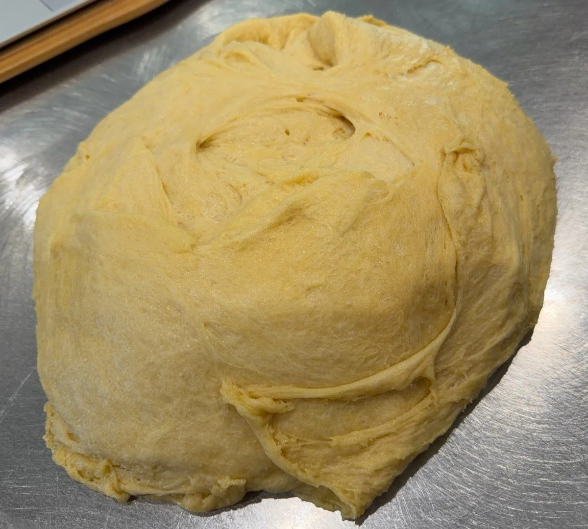 dough on counter