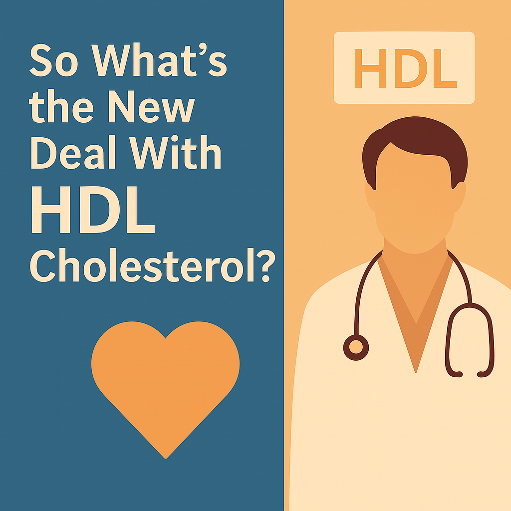 So What's the New Deal with HDL Cholesterol?
