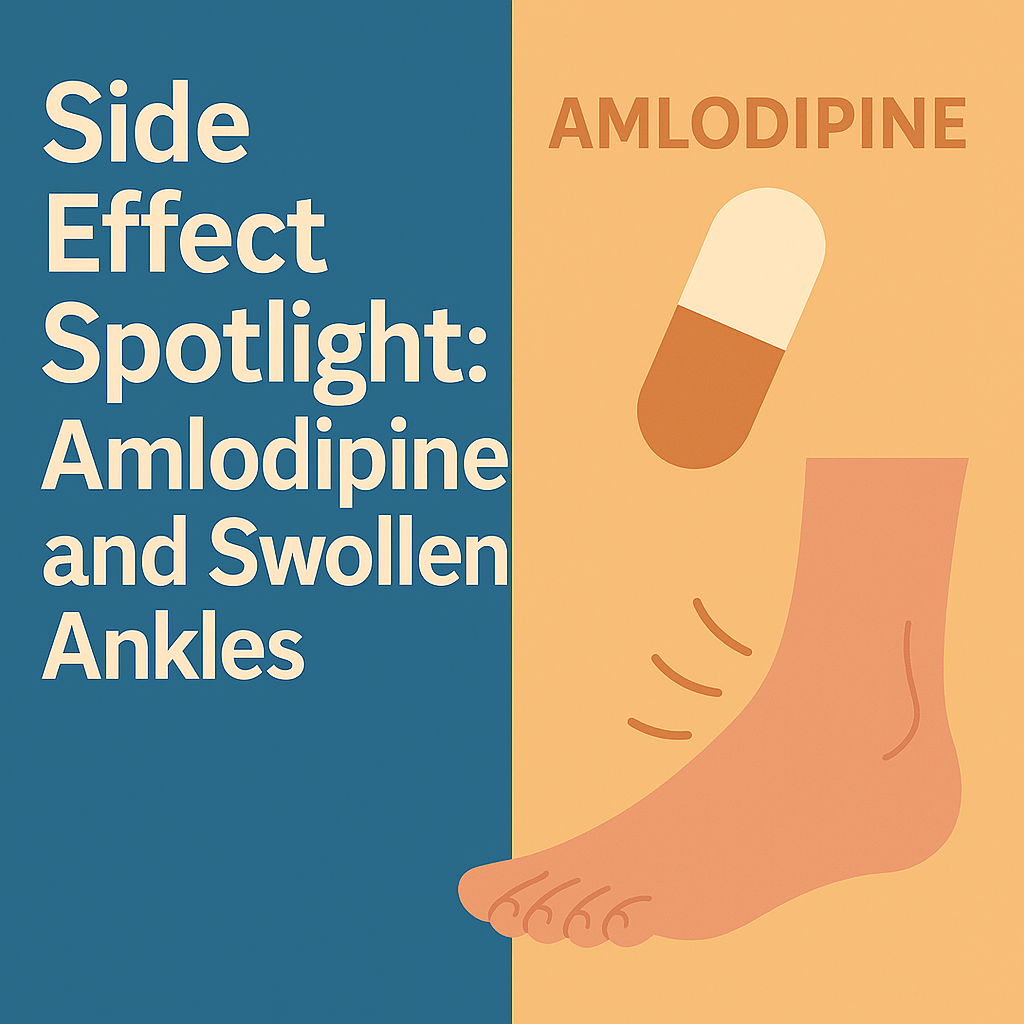 Side Effect Spotlight: Amlodipine and Swollen Ankles