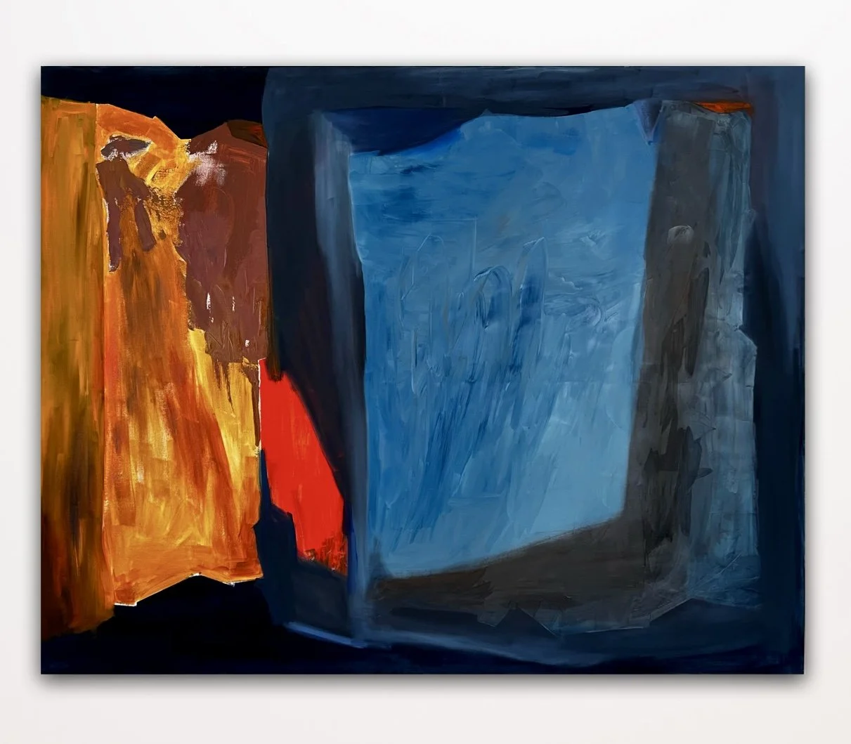 Sunrise Sunset, 2025
Oil, acrylic, and Flashe on canvas
48”x60”