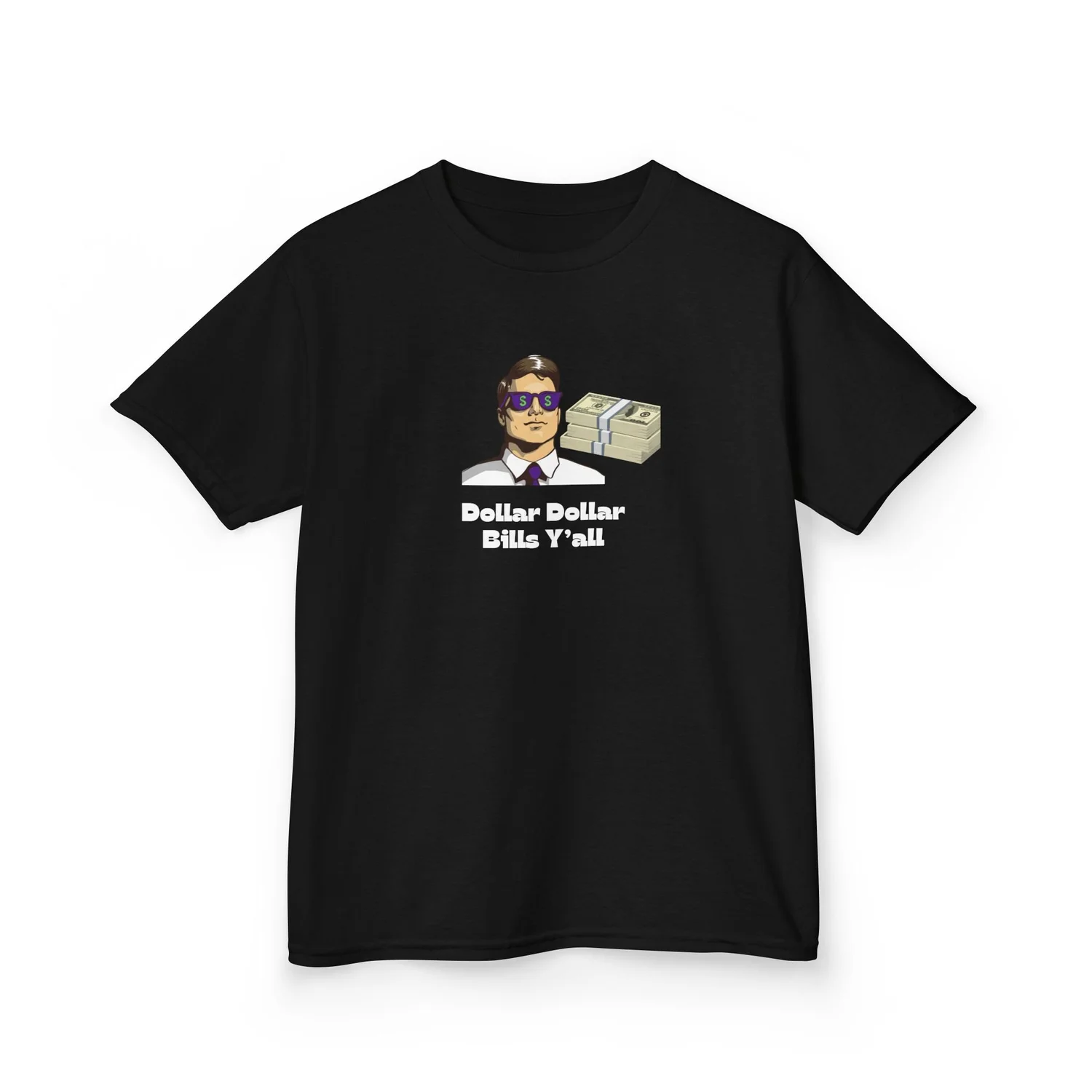 Dollar Dollar Bills Kids T-shirt — Aiden's Cool Kids Crew