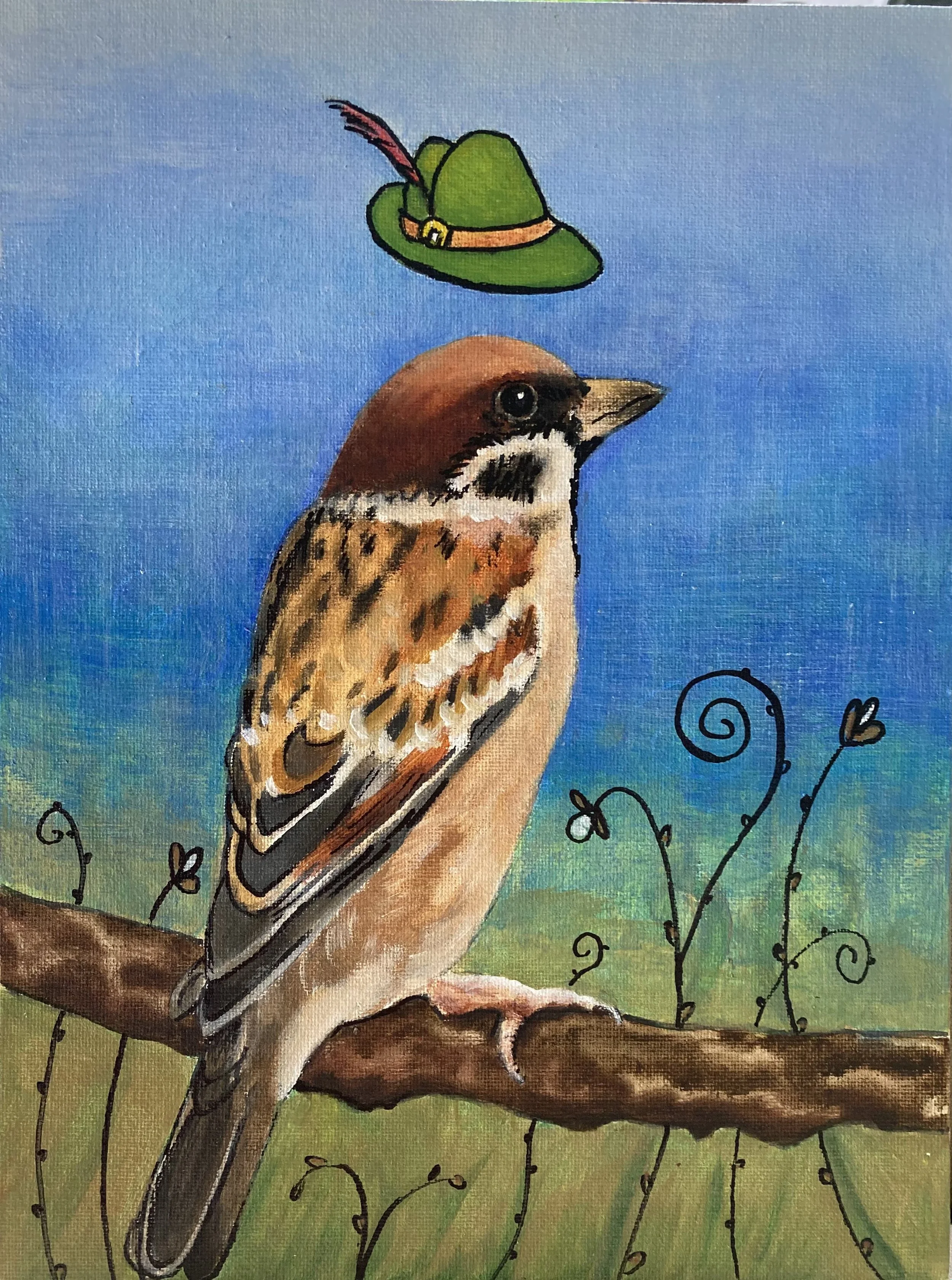 Sparrow -Fedora