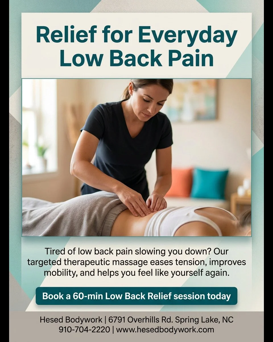 Explore evidence-based strategies for managing low back pain. #Massage #Pain #Painrelief #Bekindtoyourbody #healingjourney