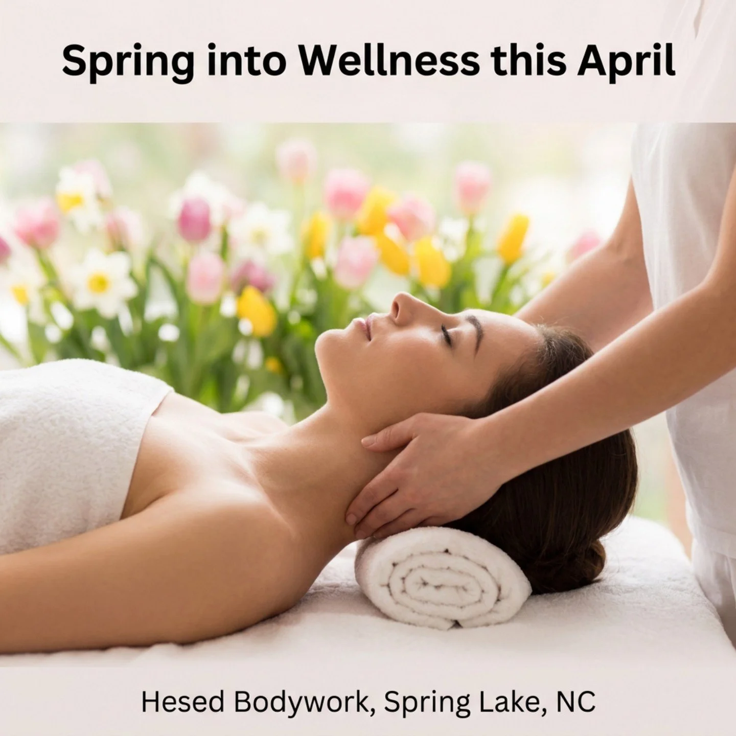 Spring is here 🌻🌷🌹 Give your body the reset it deserves. April is the perfect month to melt away winter tension, boost circulation, and get back to moving freely. Our massage treatments target chronic pain, may help improve mobility, and support f