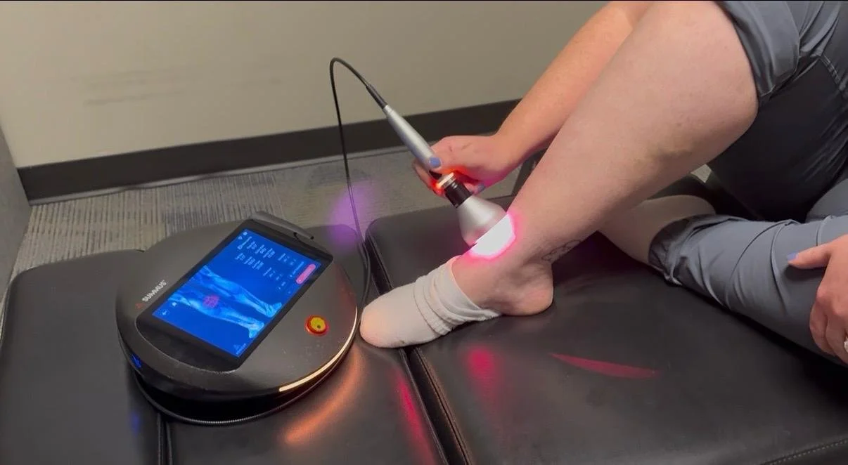 Class IV Laser Therapy on Ankle